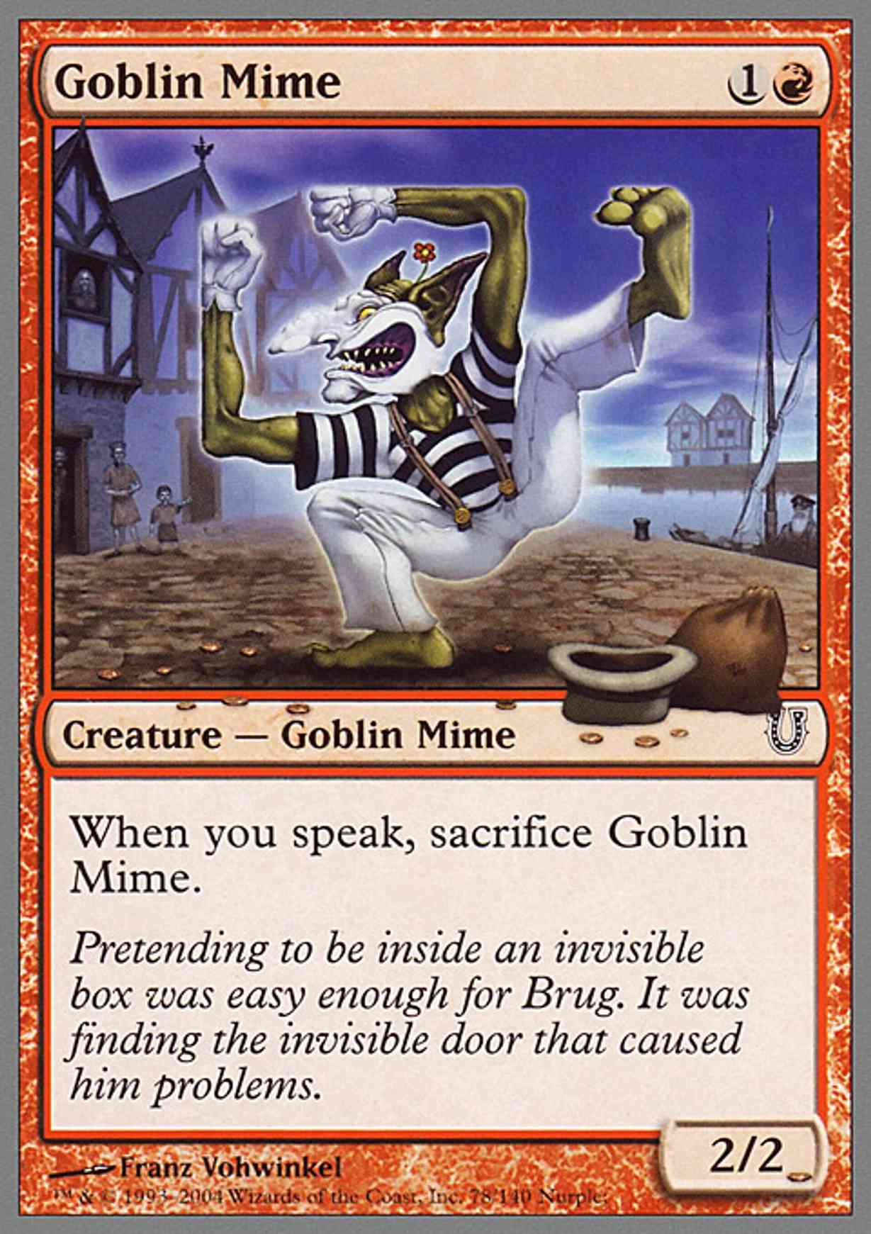 Goblin Mime magic card front