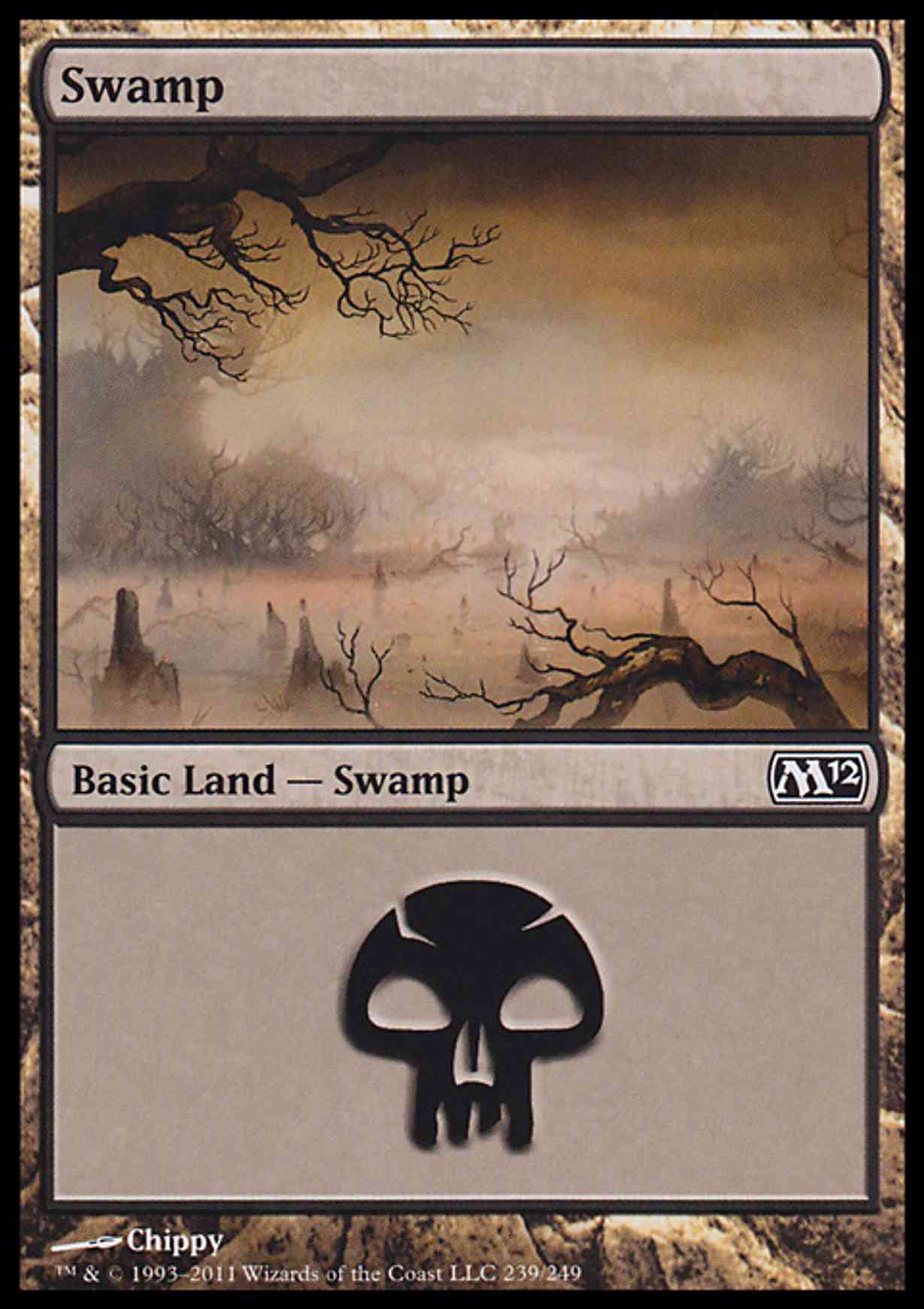Swamp (239) magic card front
