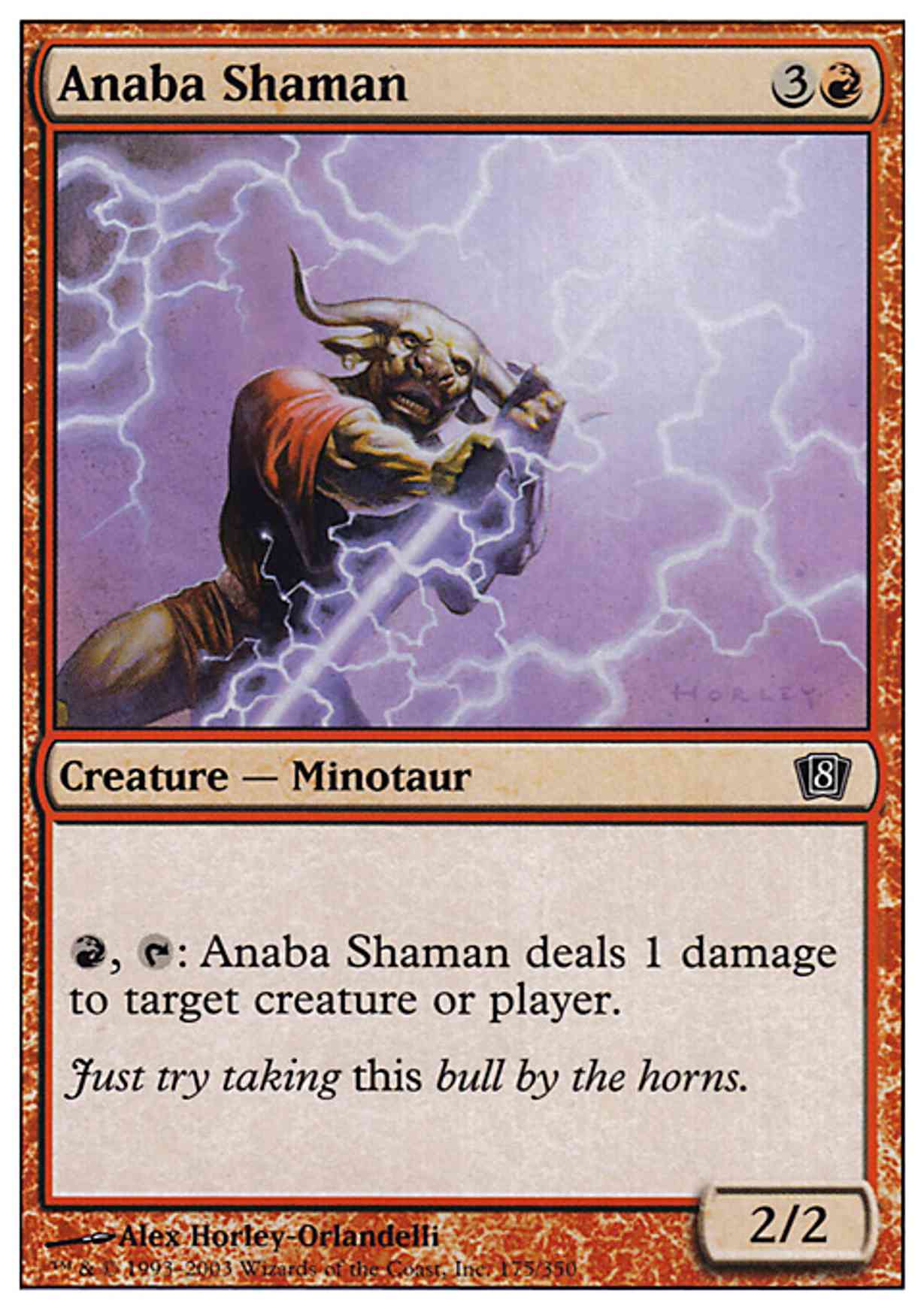 Anaba Shaman magic card front