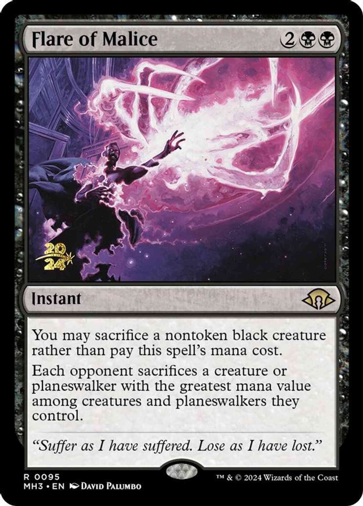 Flare of Malice magic card front