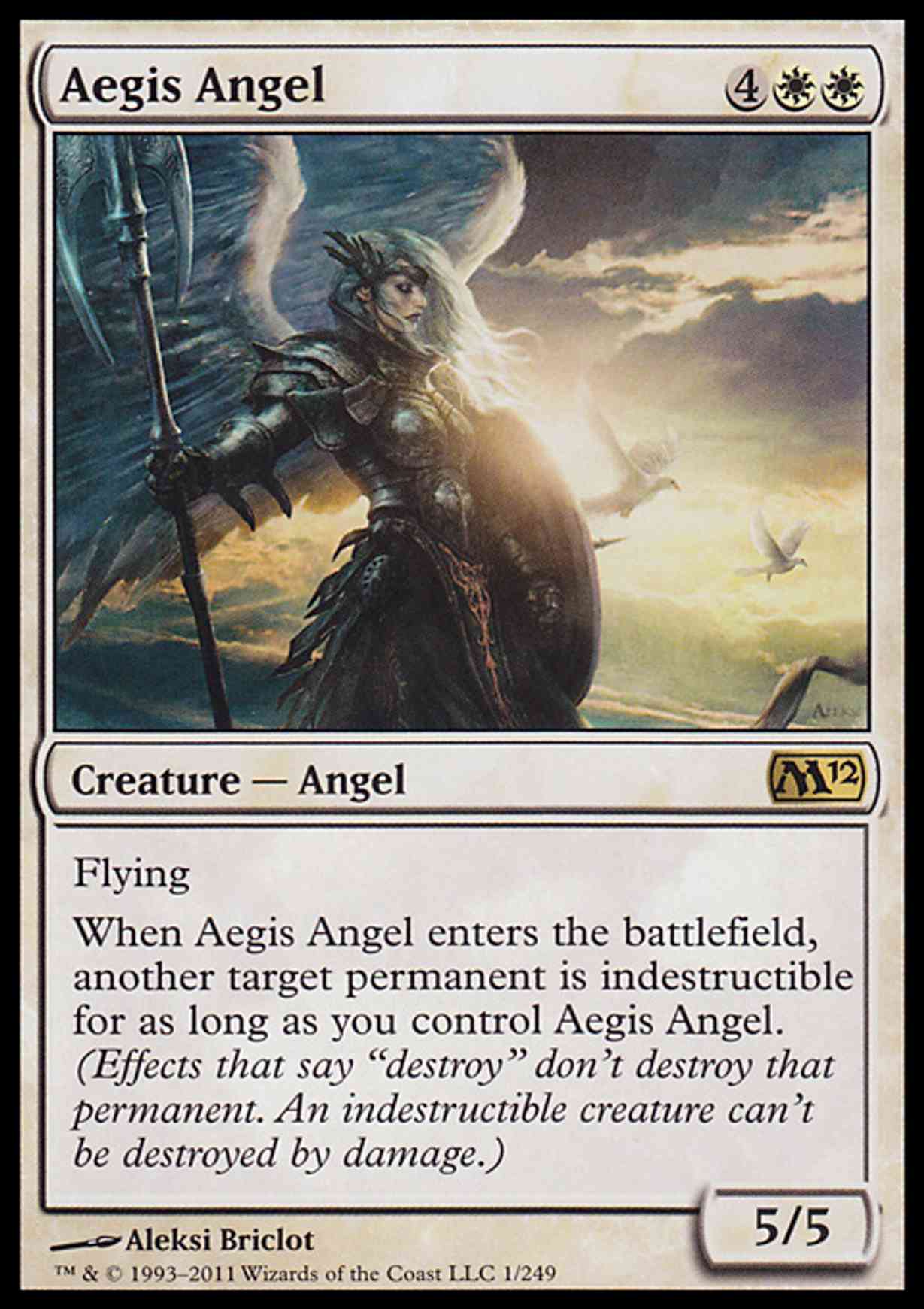 Aegis Angel magic card front