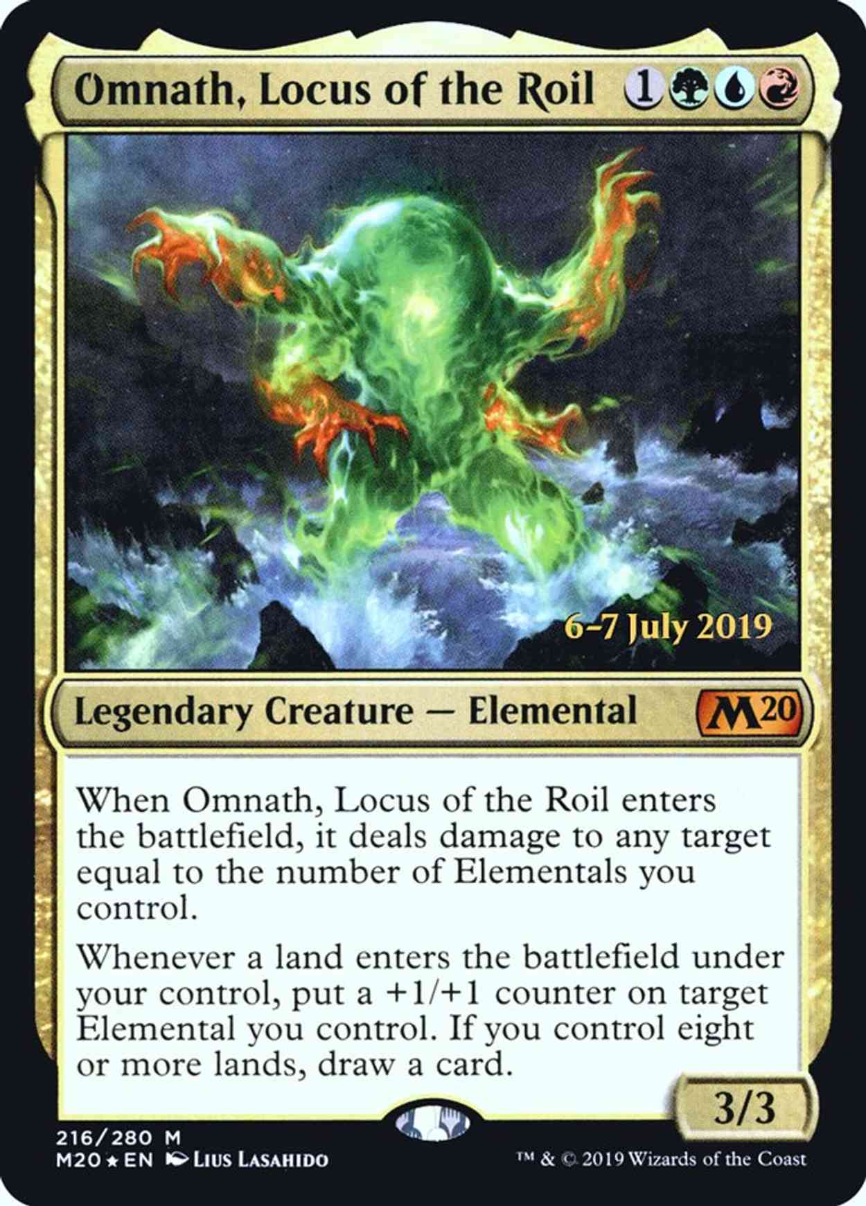 Omnath, Locus of the Roil magic card front