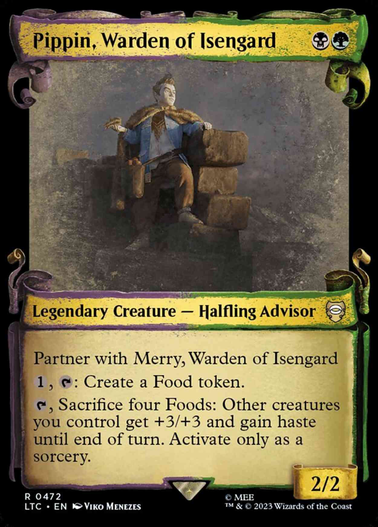 Pippin, Warden of Isengard (Showcase Scrolls) magic card front