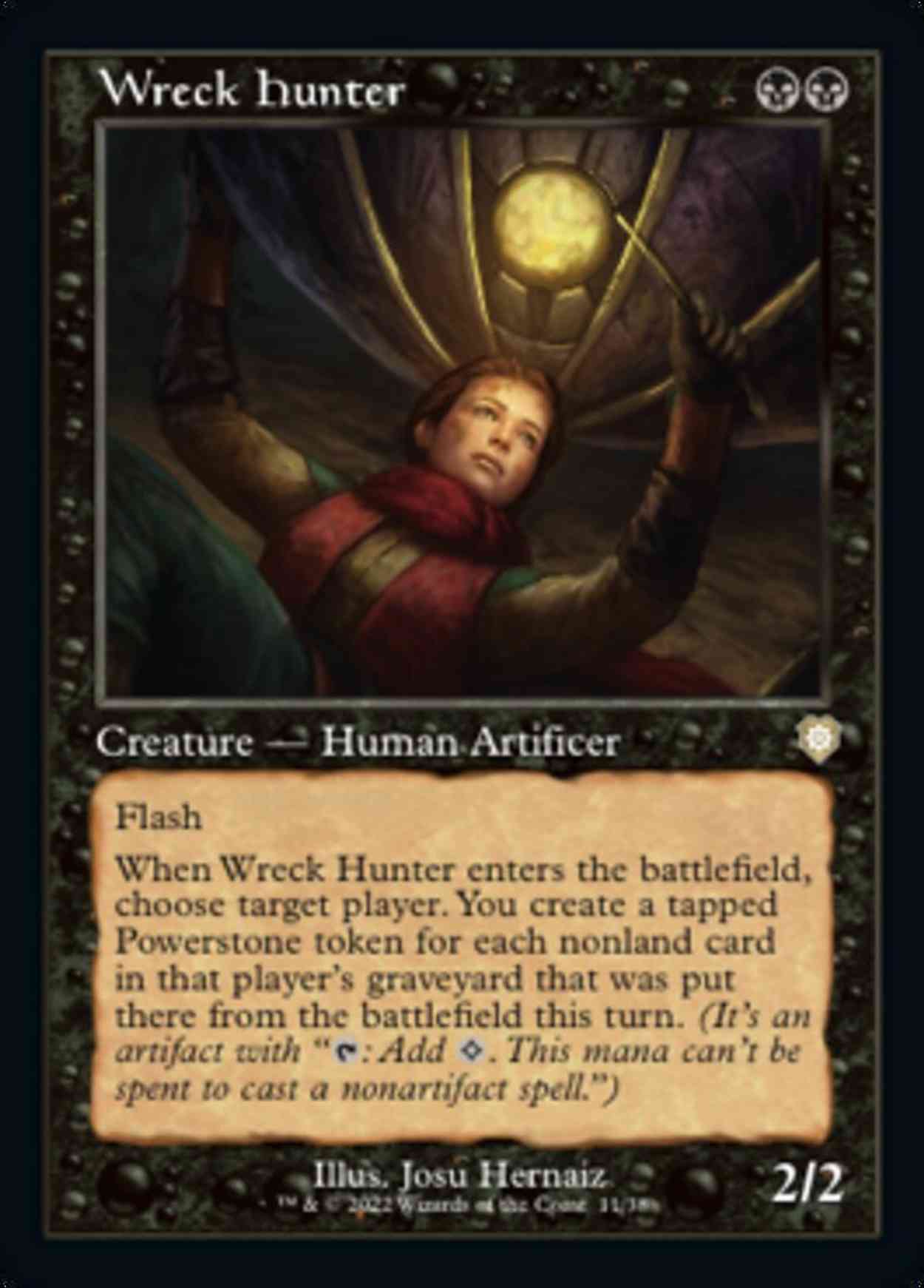 Wreck Hunter magic card front