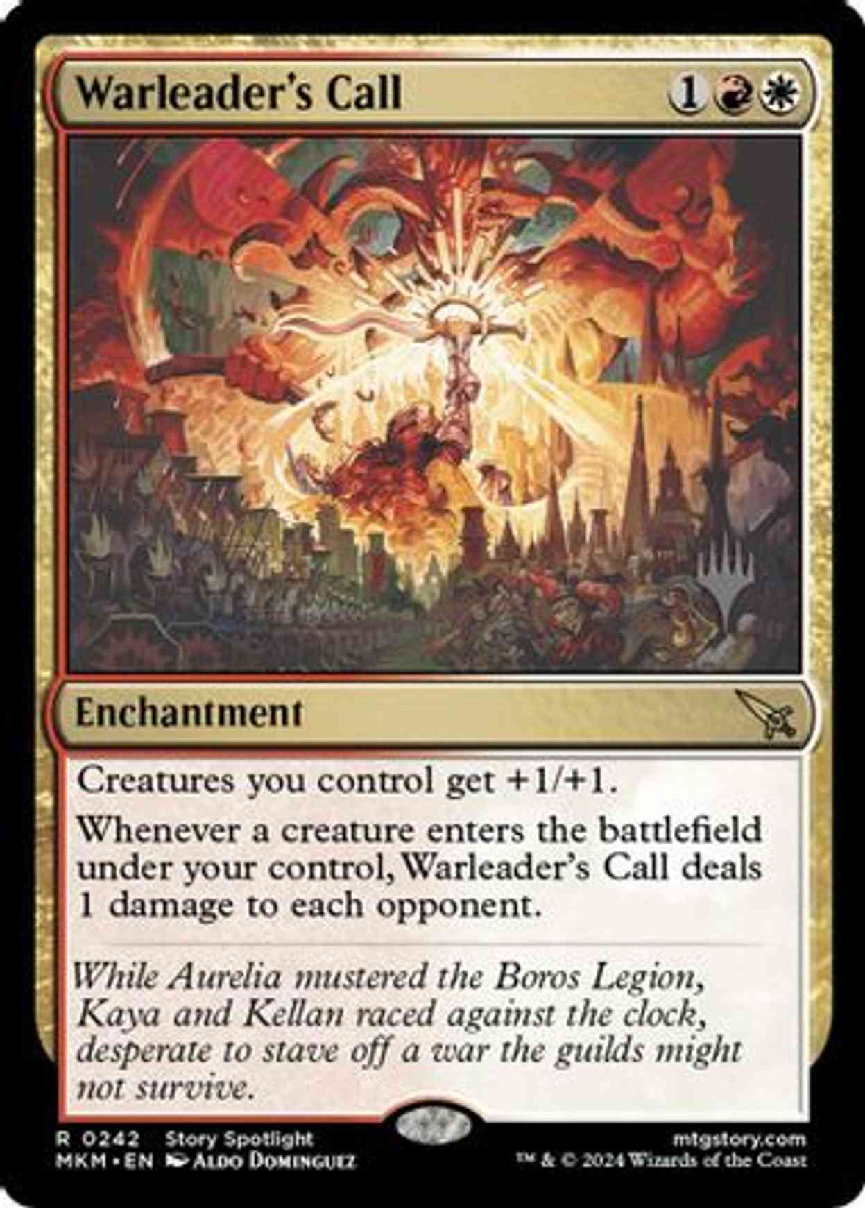 Warleader's Call magic card front