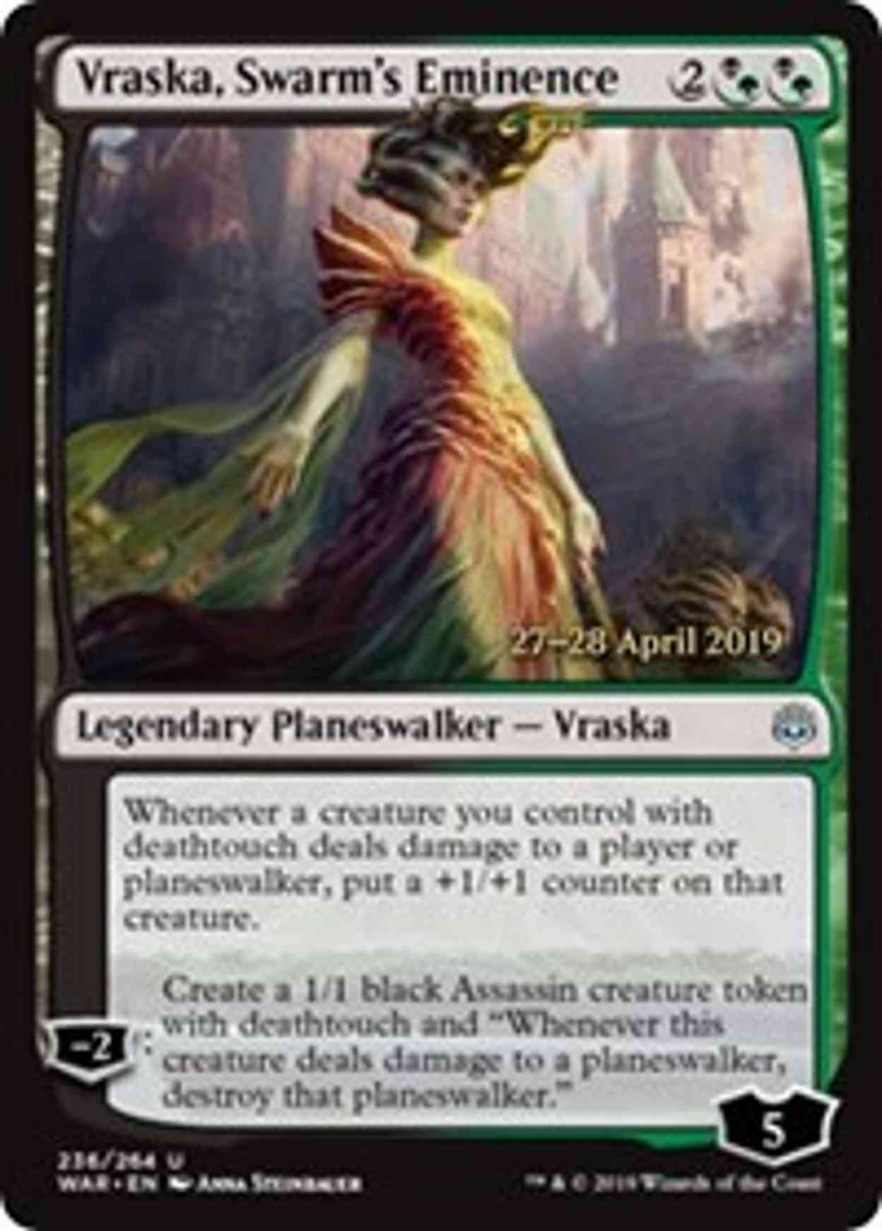 Vraska, Swarm's Eminence magic card front