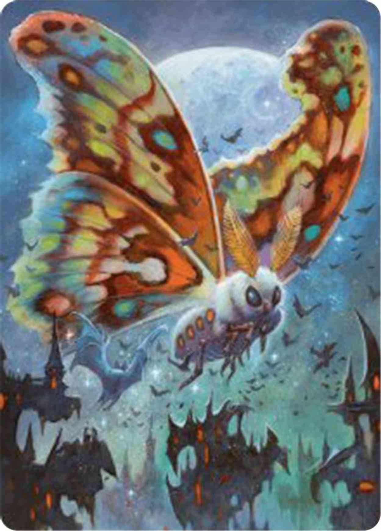 Luminous Broodmoth Art Card magic card front