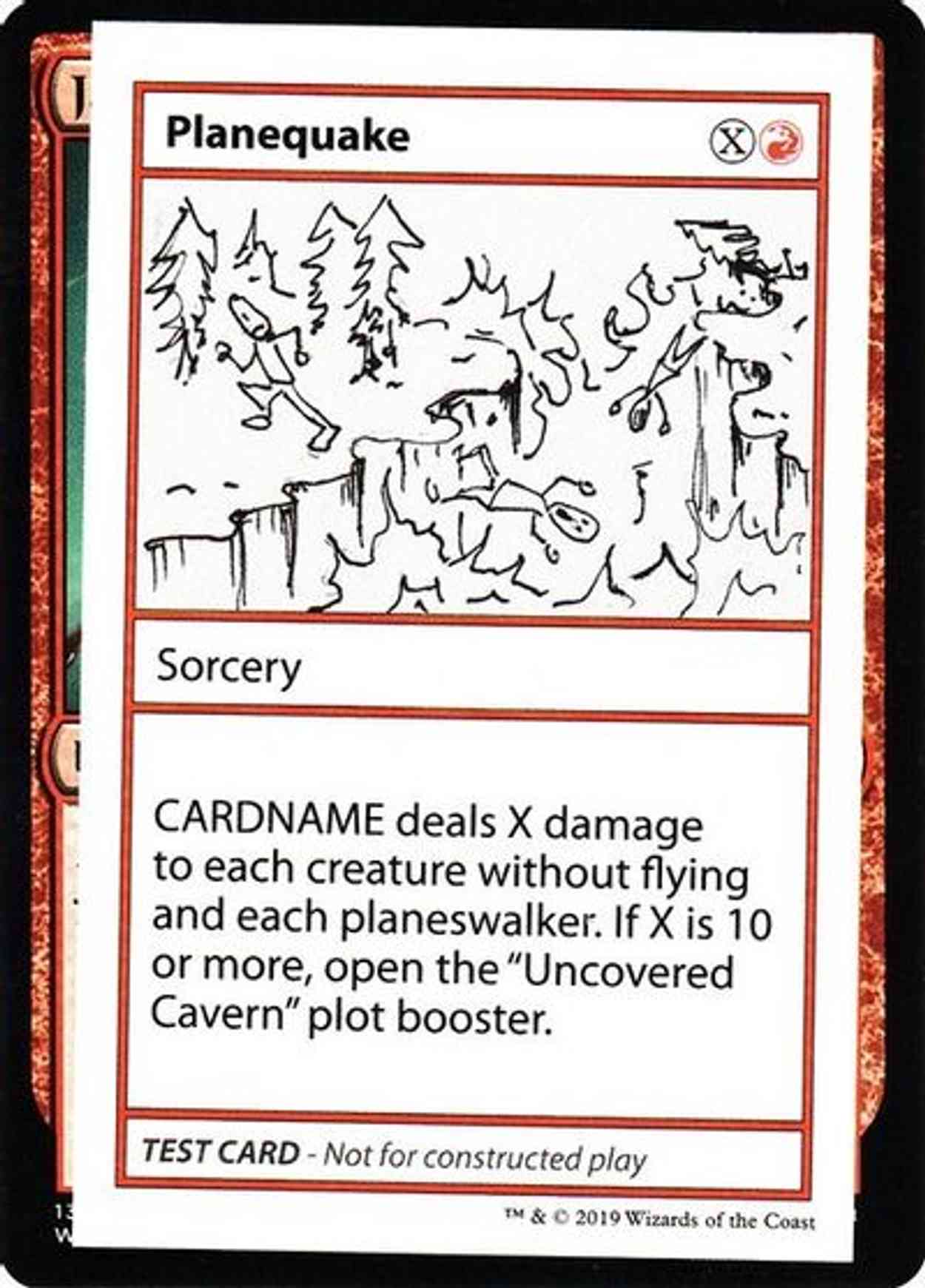 Planequake (No PW Symbol) magic card front