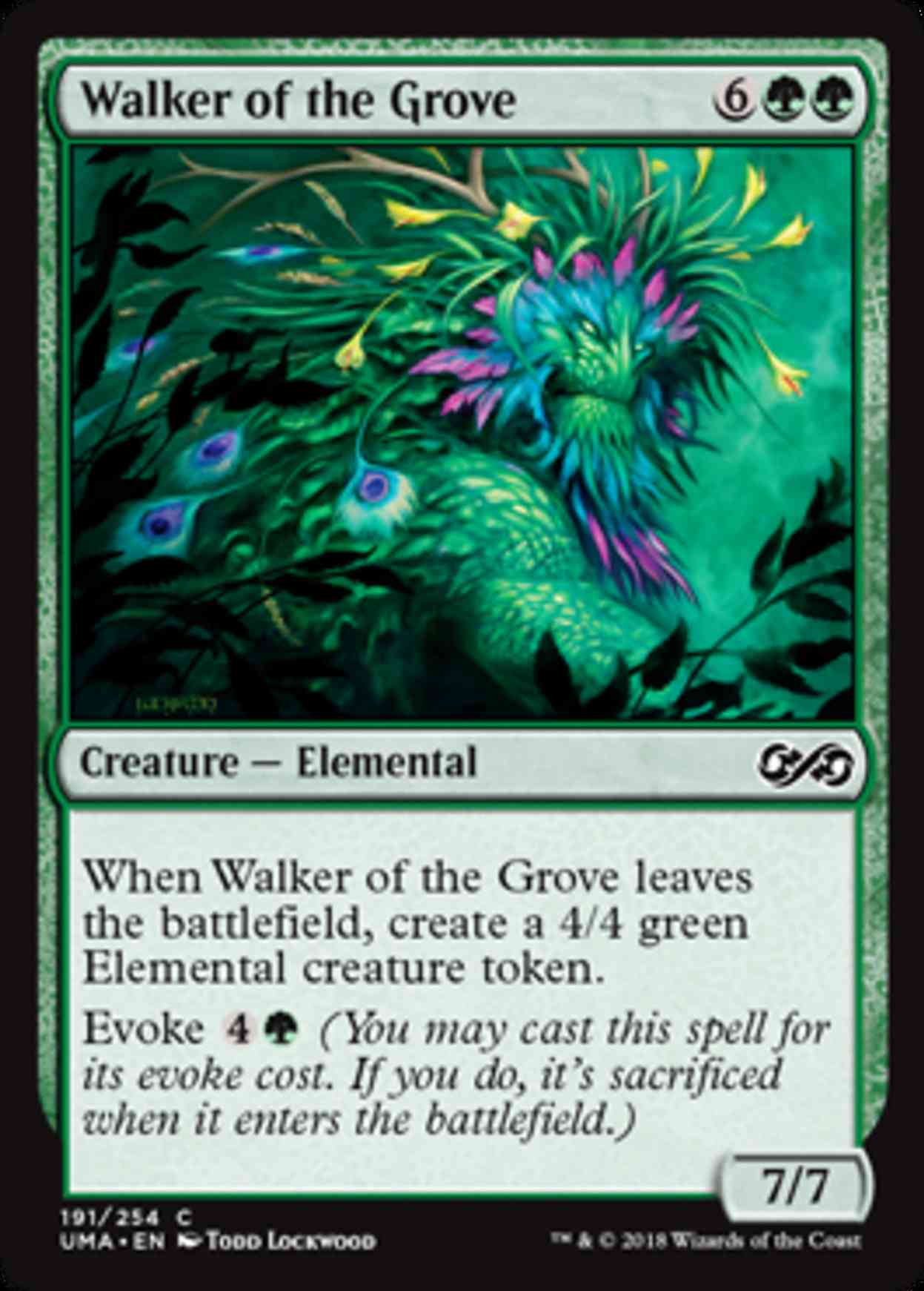Walker of the Grove magic card front