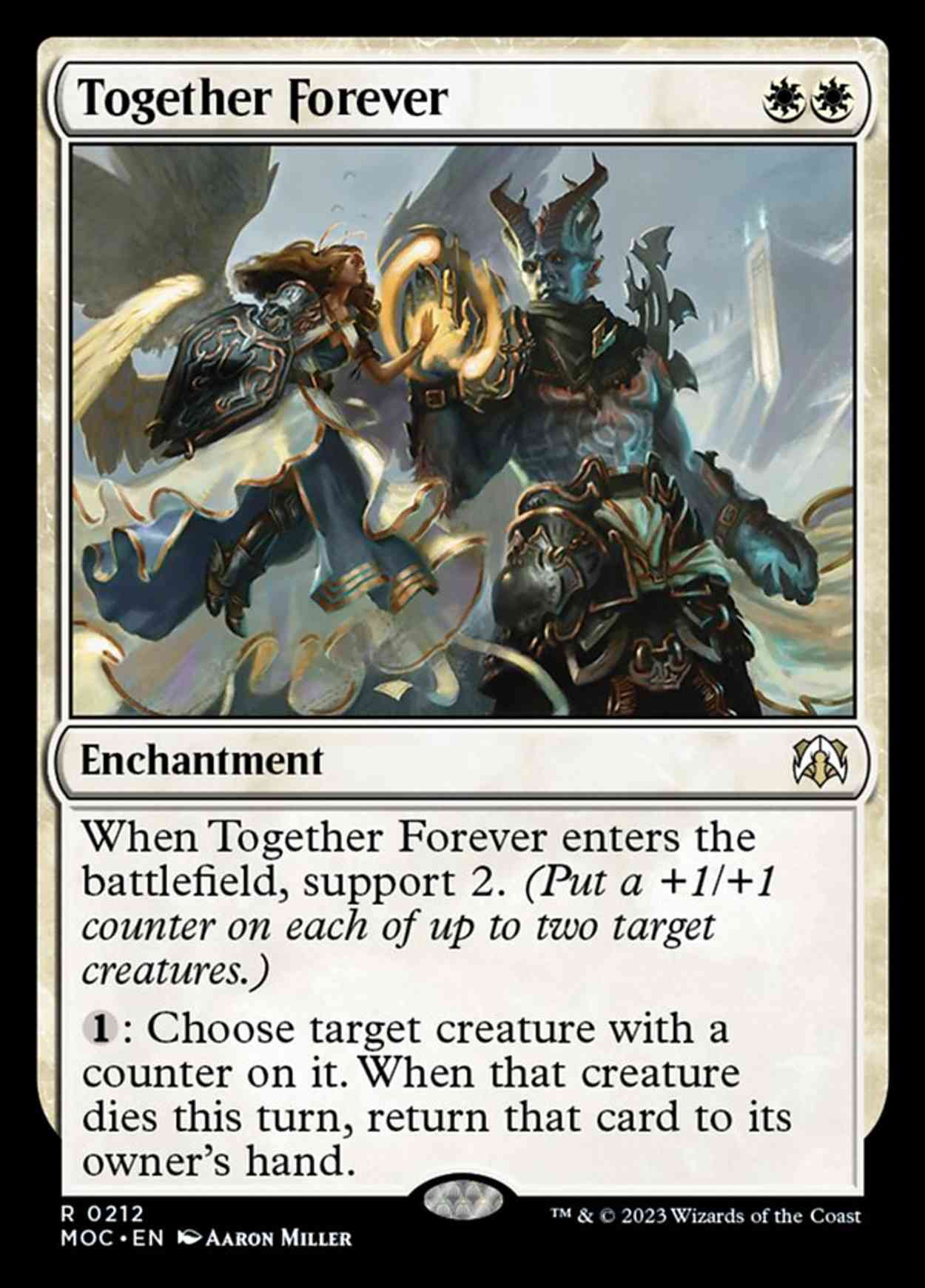 Together Forever magic card front