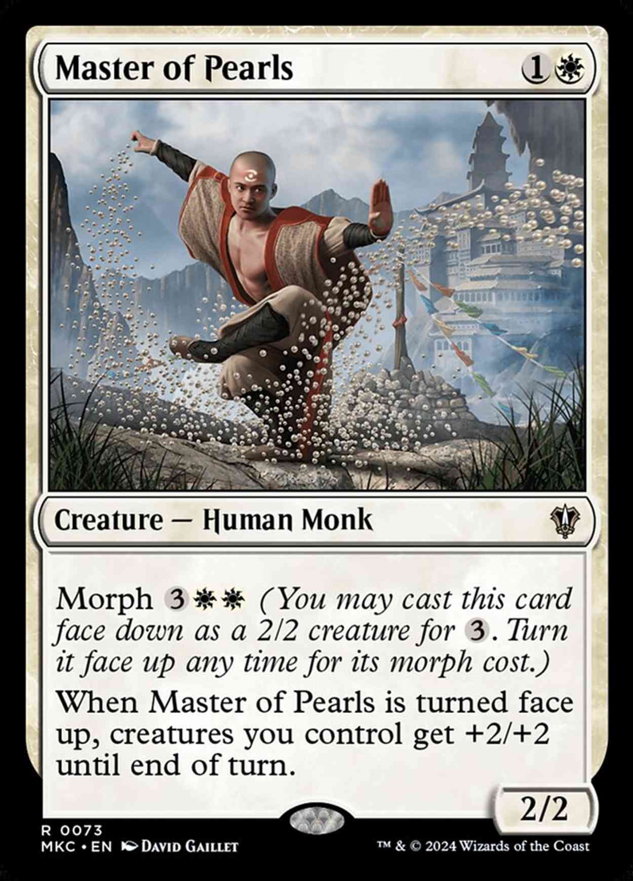 Master of Pearls magic card front