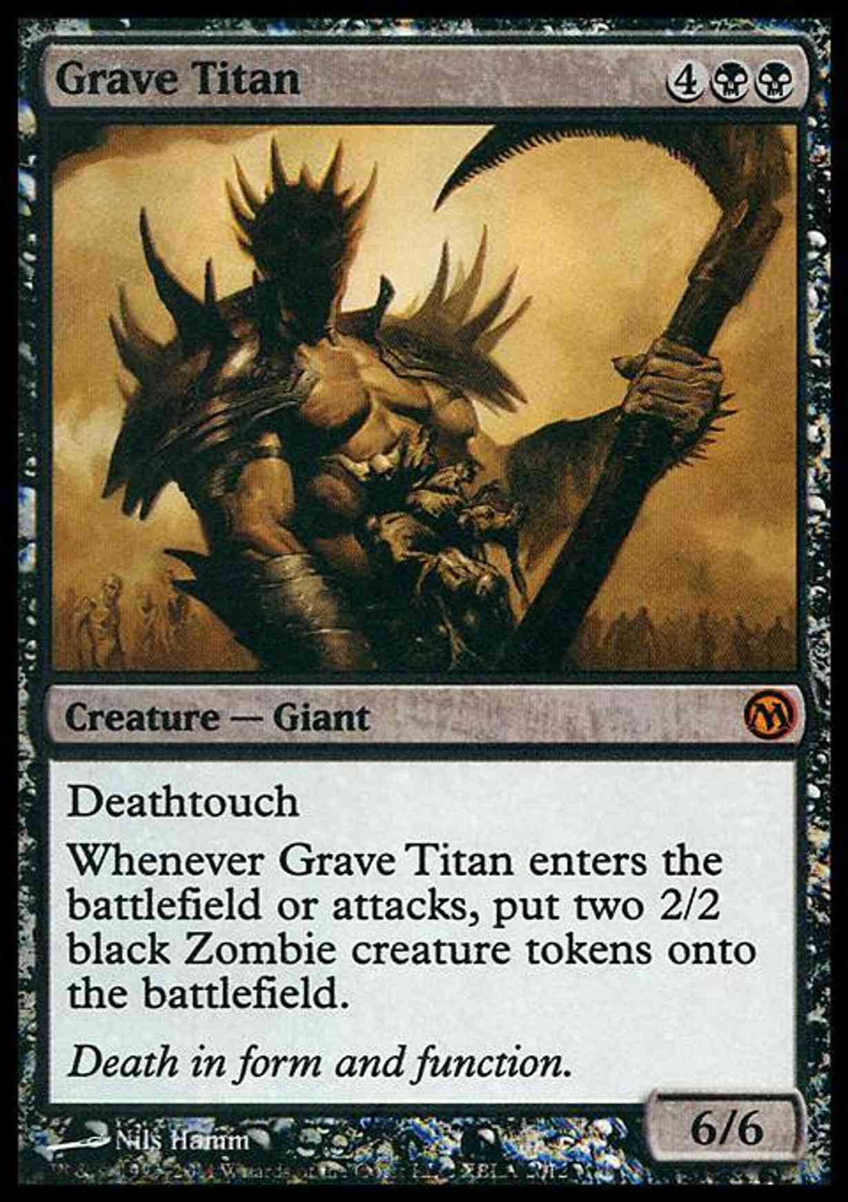 Grave Titan magic card front