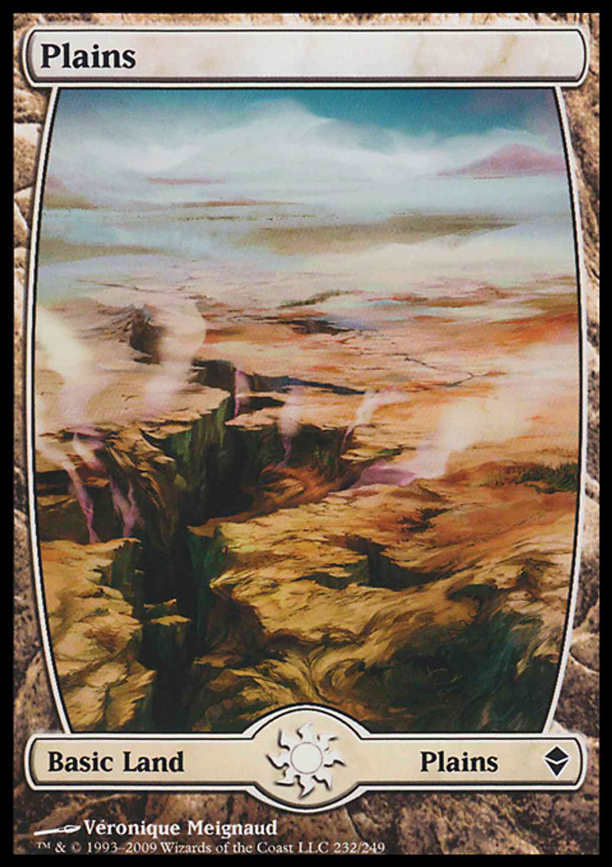 Plains (232) - Full Art magic card front