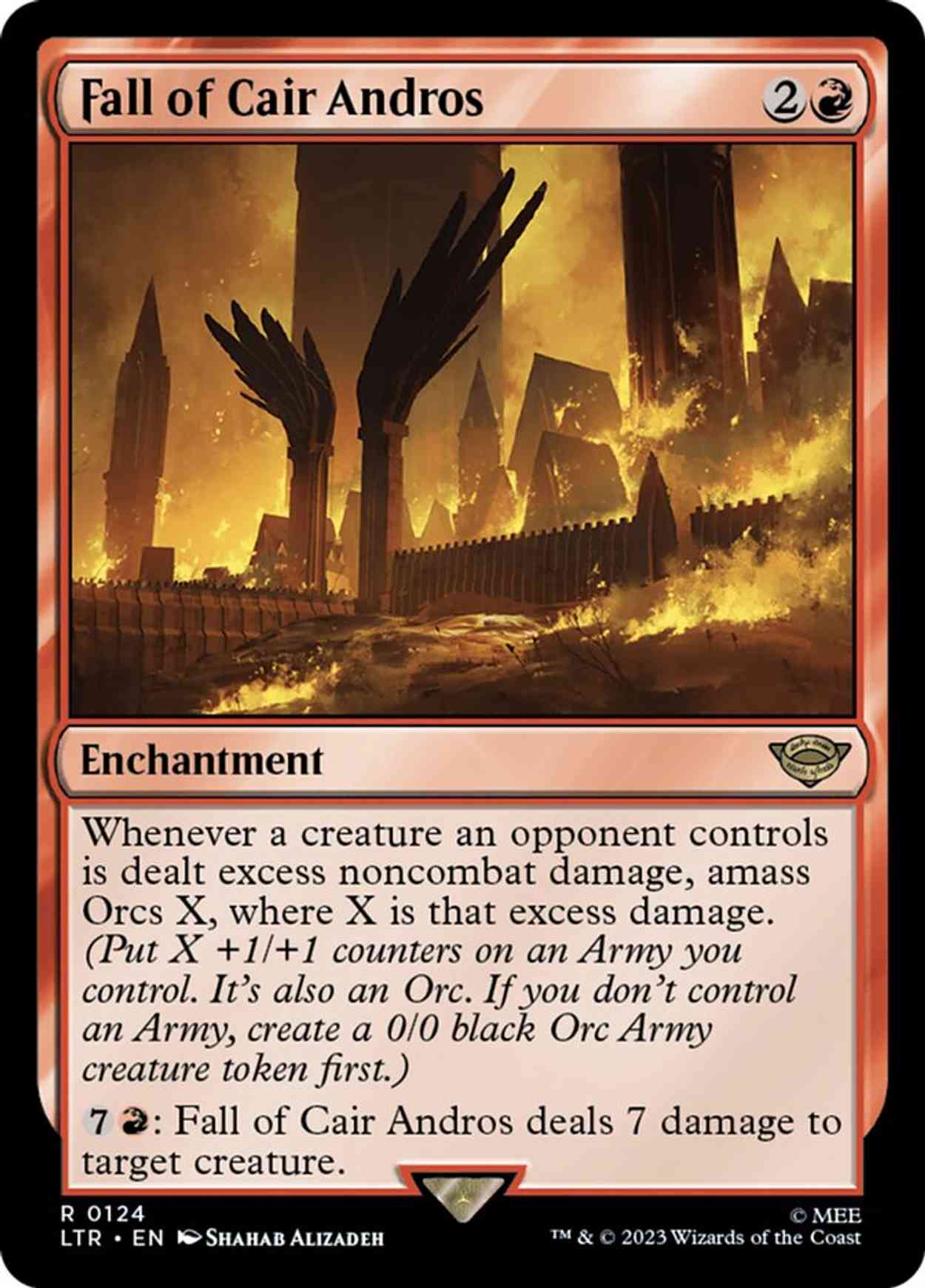 Fall of Cair Andros magic card front