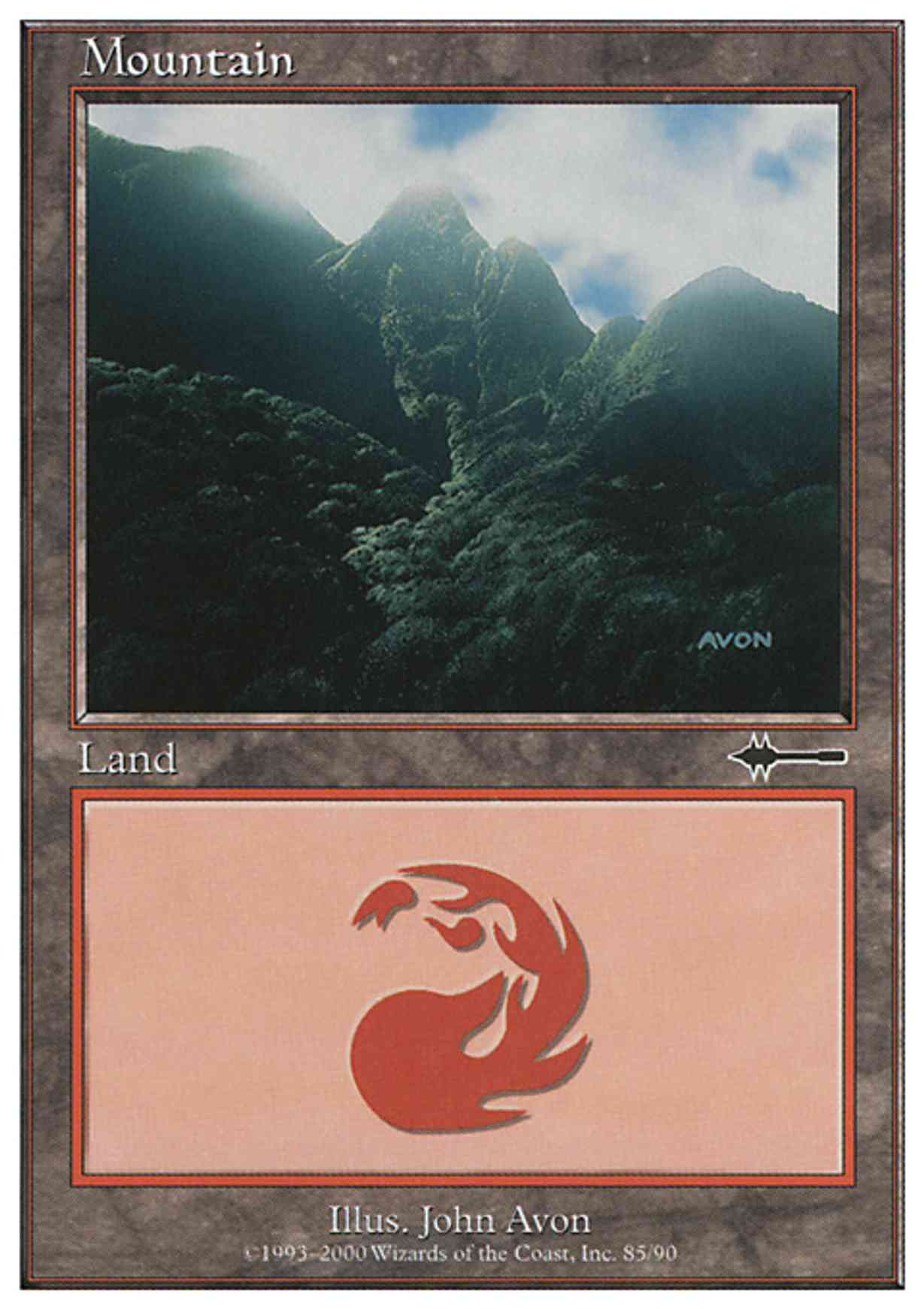 Mountain (85) magic card front