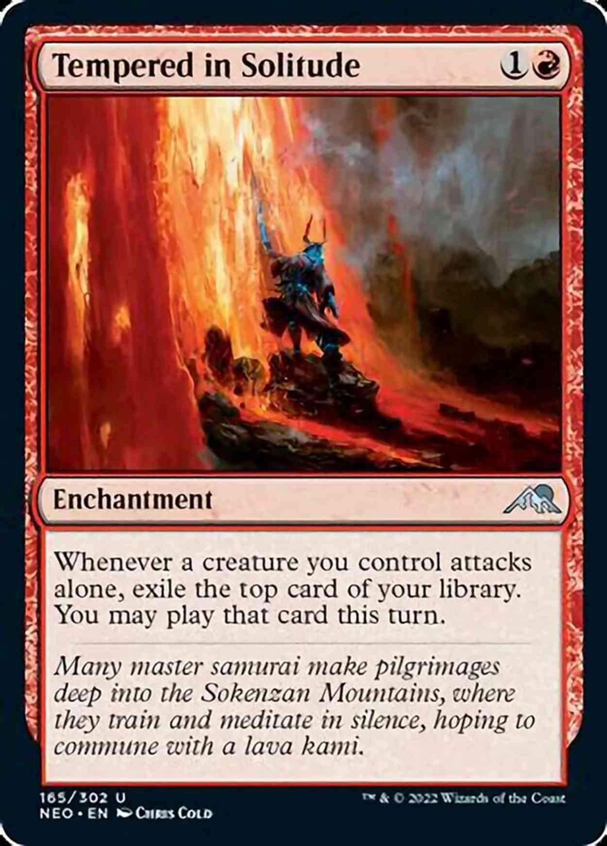 Tempered in Solitude magic card front