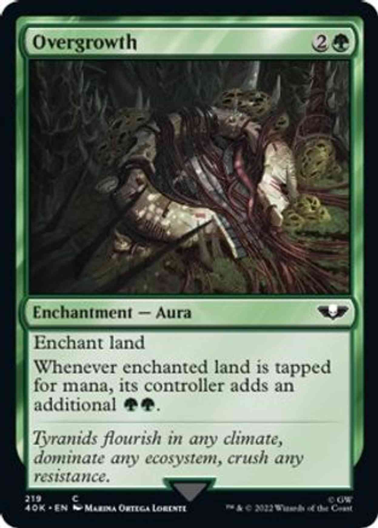Overgrowth (Surge Foil) magic card front