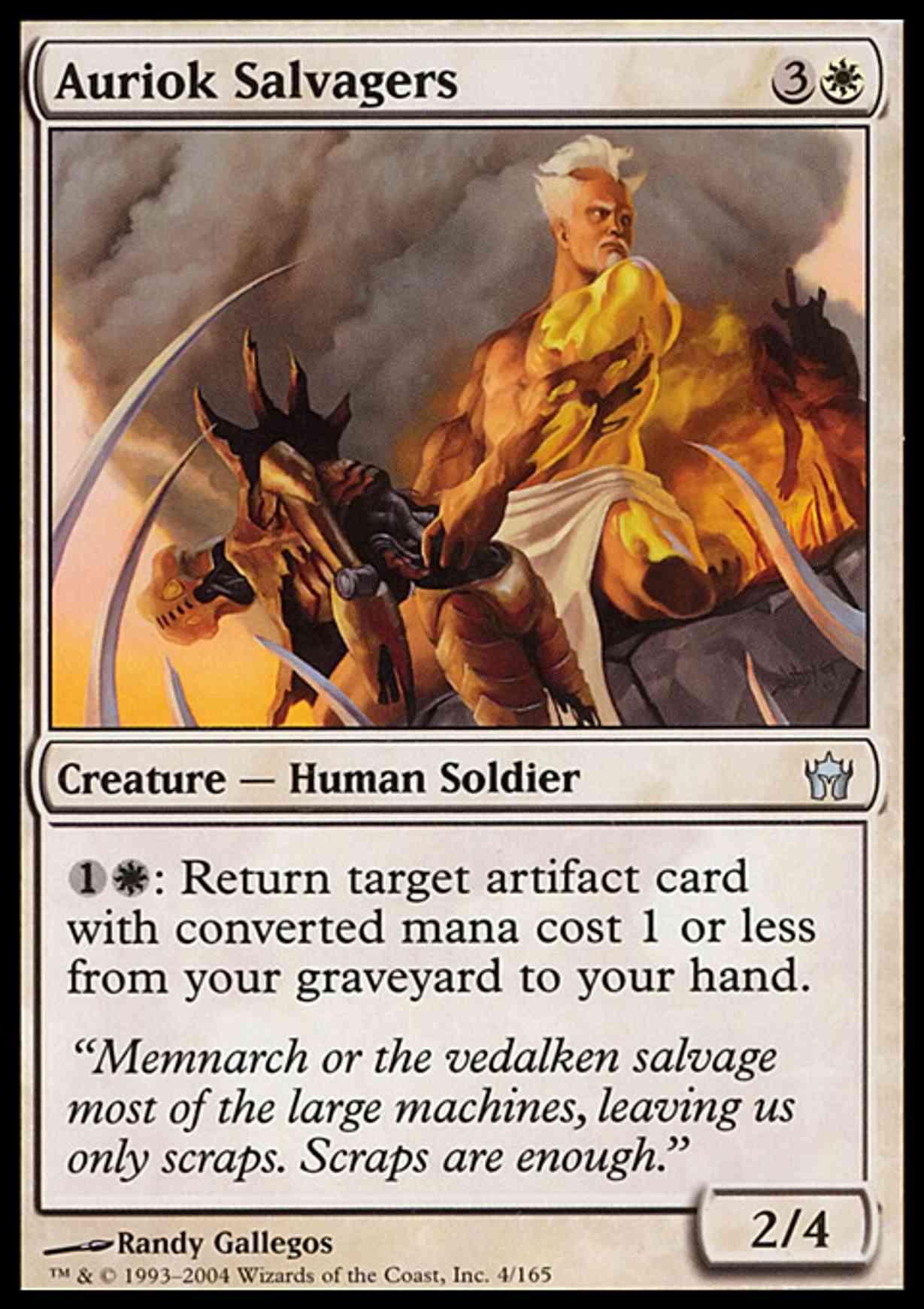 Auriok Salvagers magic card front