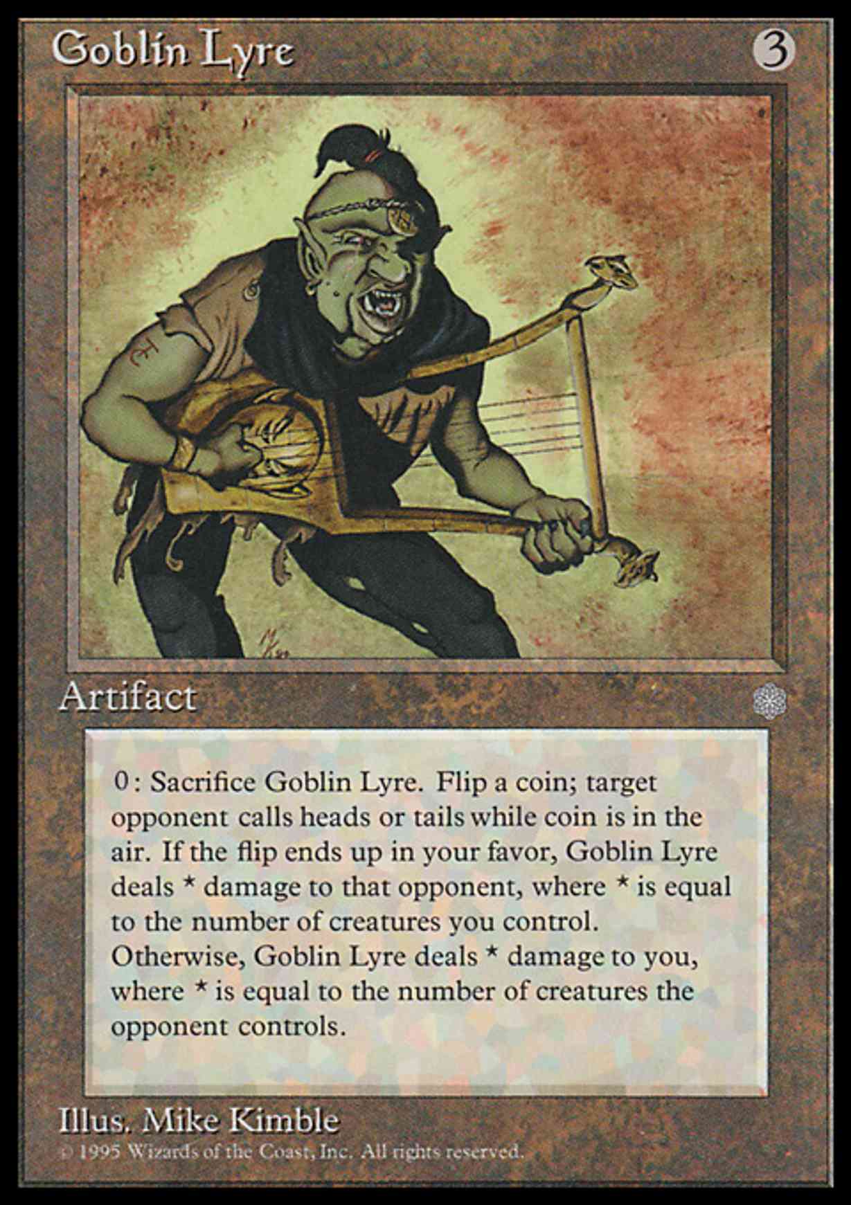 Goblin Lyre magic card front