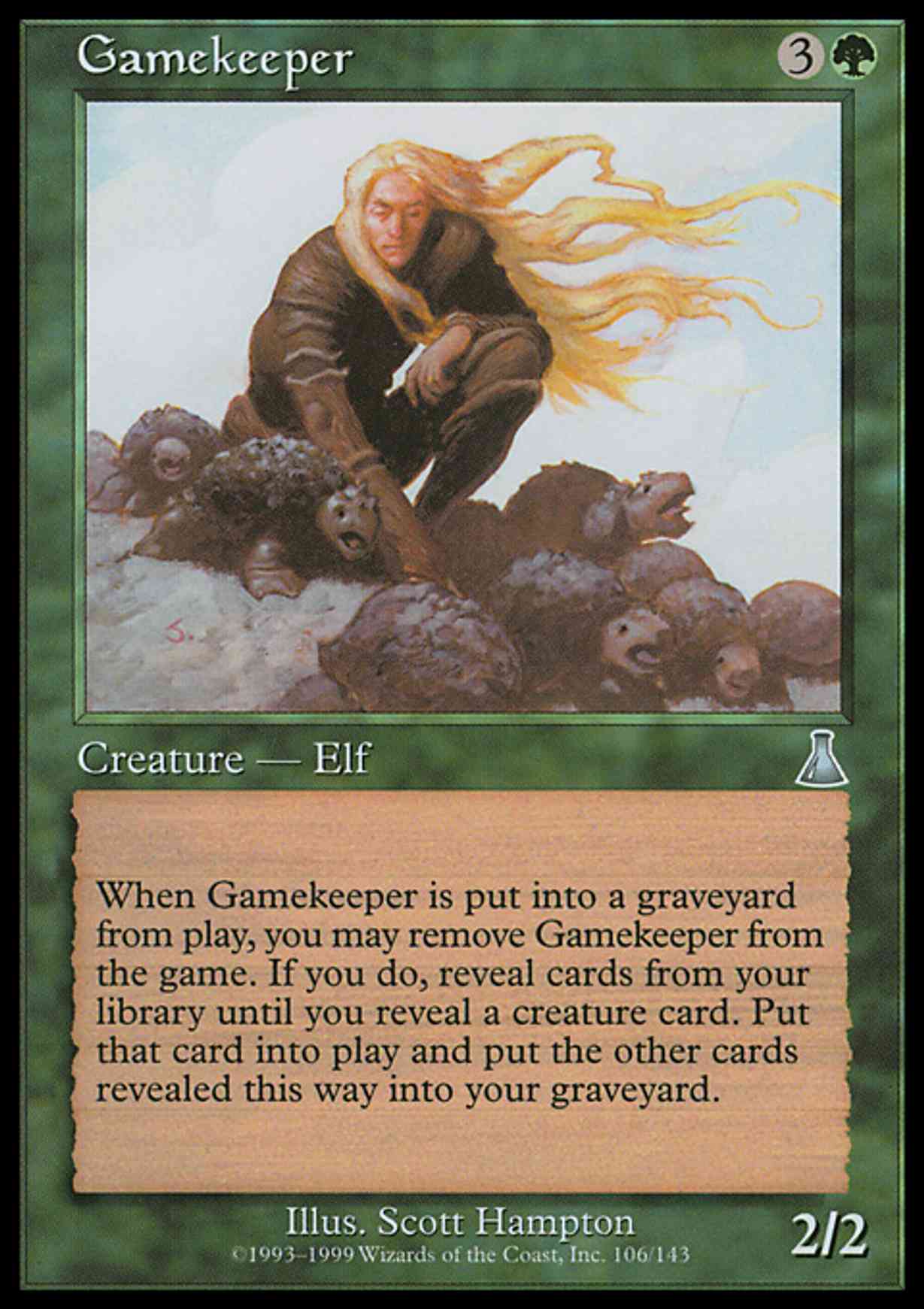 Gamekeeper magic card front