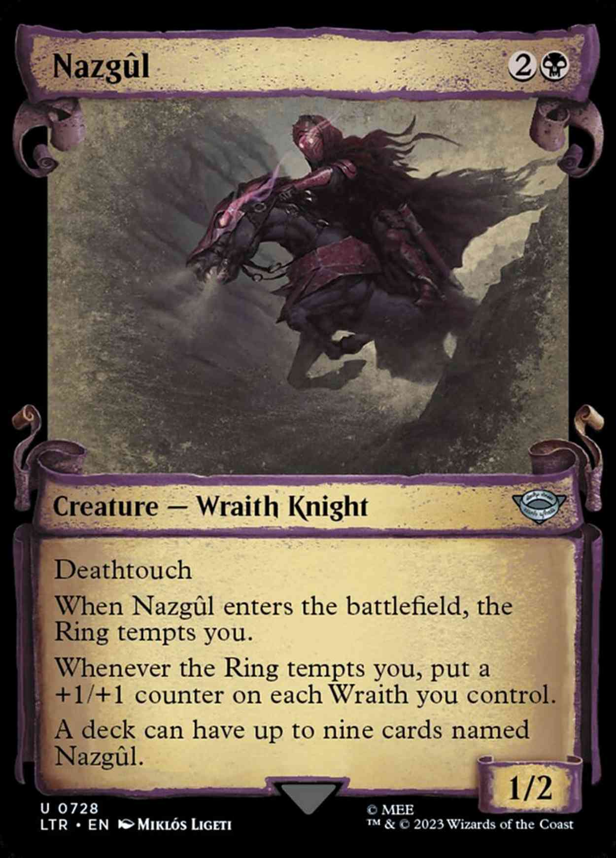 Nazgûl (0728) (Showcase Scrolls) magic card front