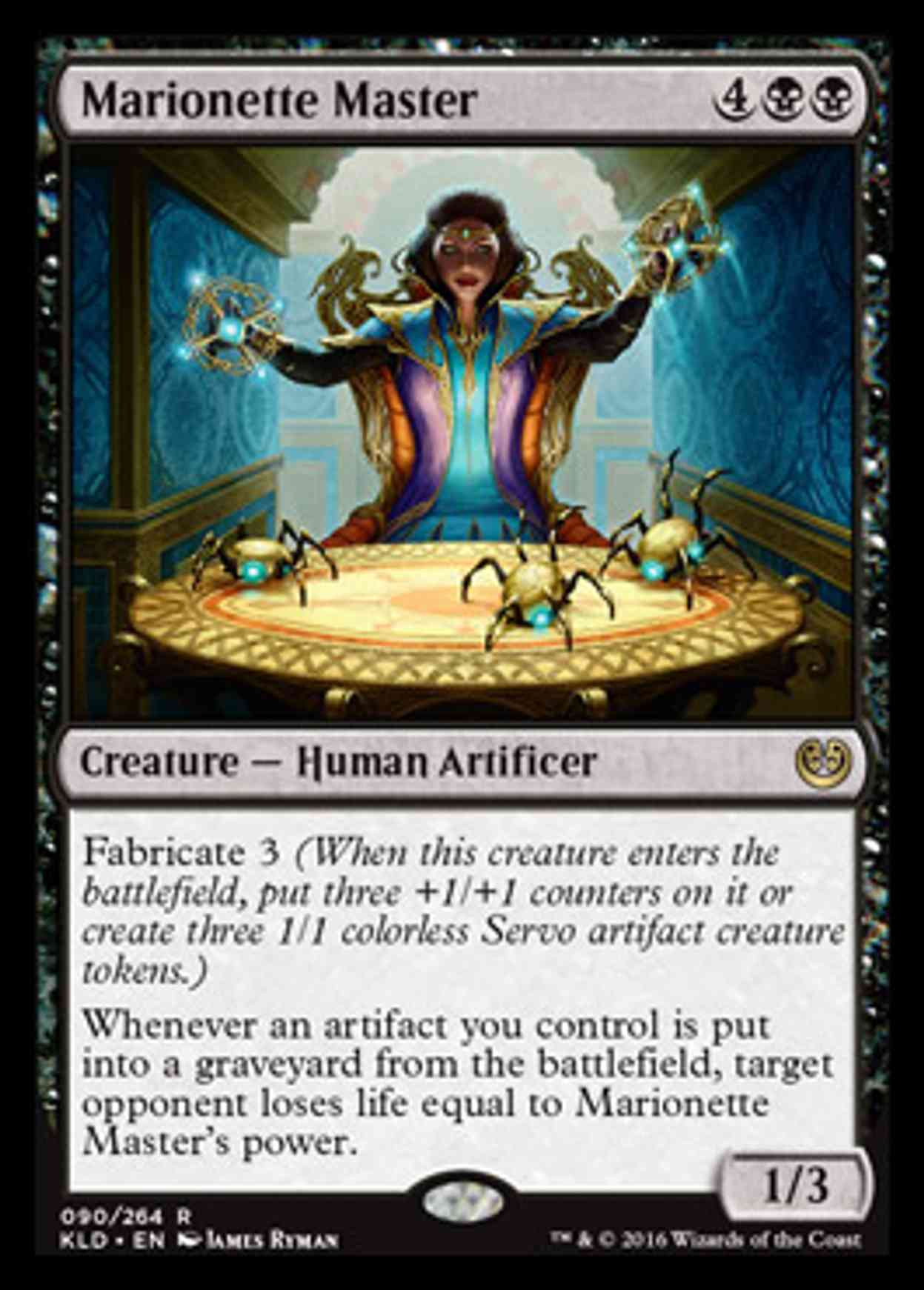 Marionette Master magic card front
