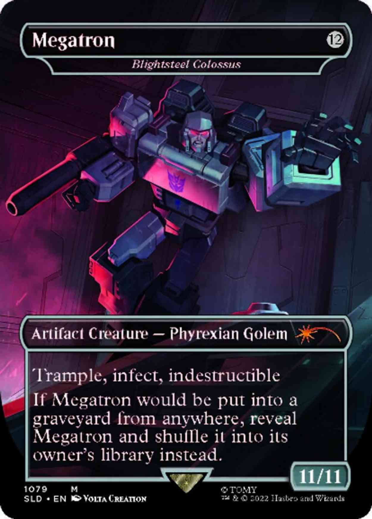 Megatron - Blightsteel Colossus magic card front