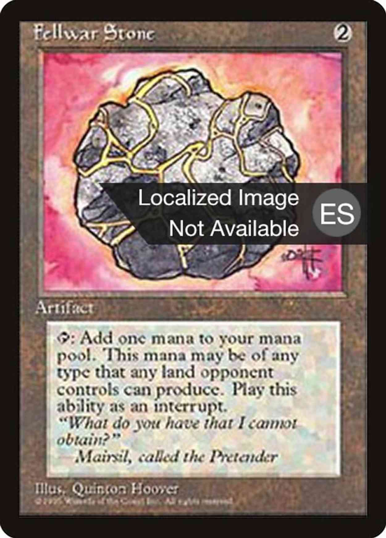 Fellwar Stone magic card front
