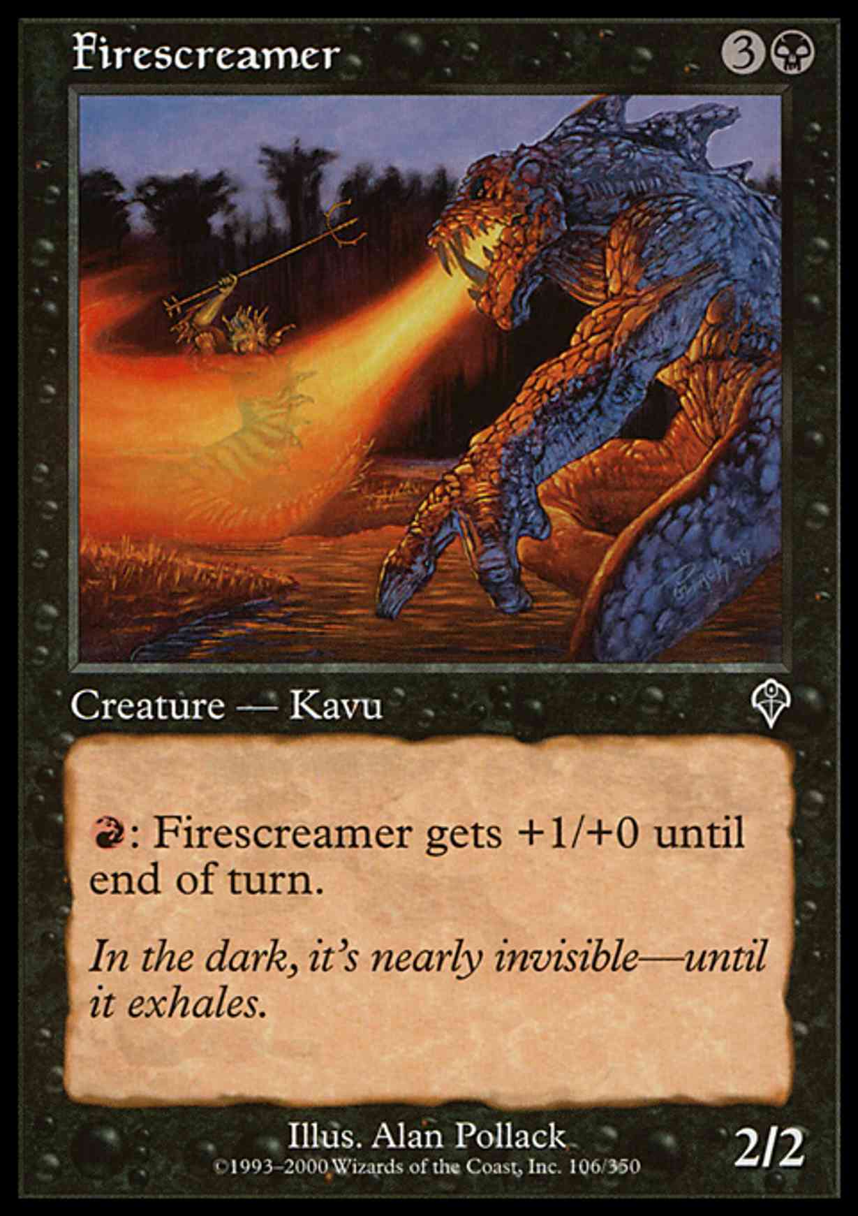 Firescreamer magic card front