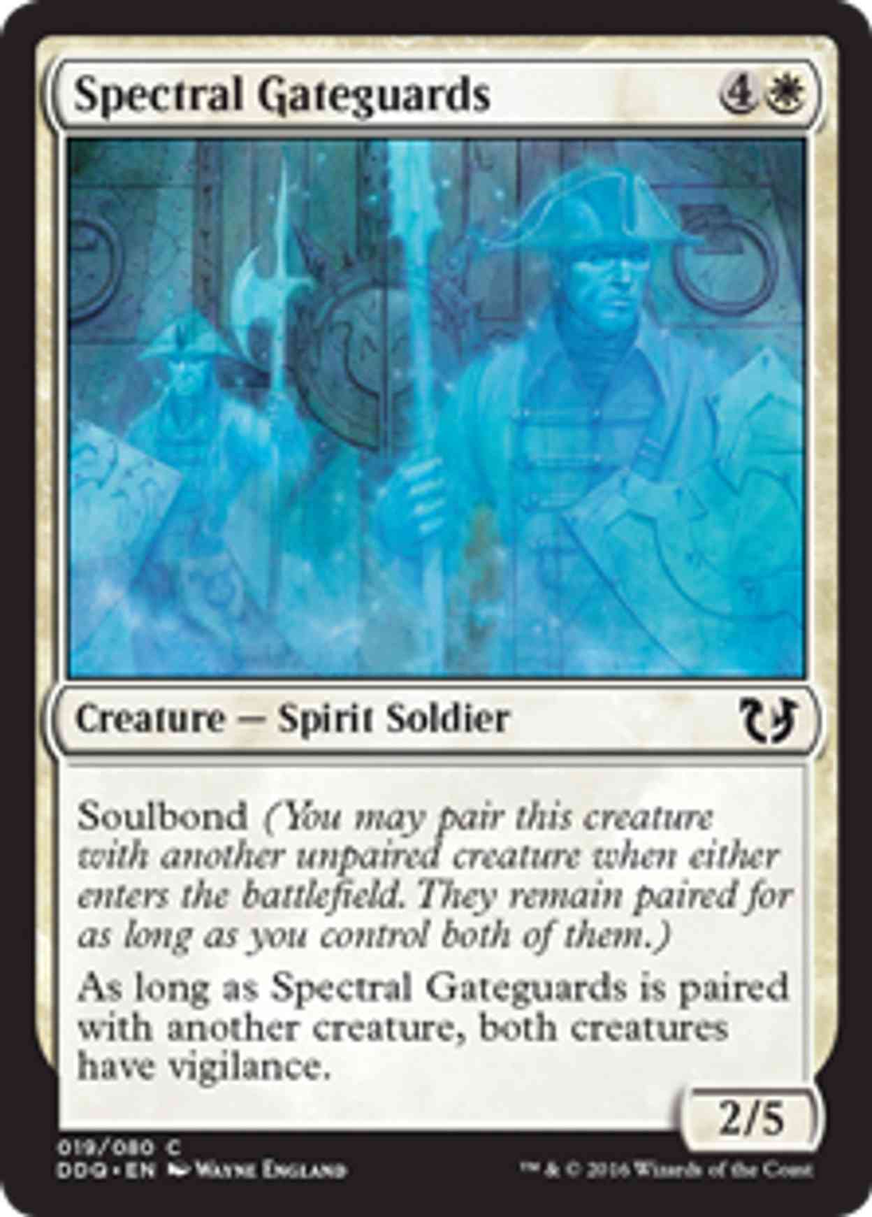 Spectral Gateguards magic card front