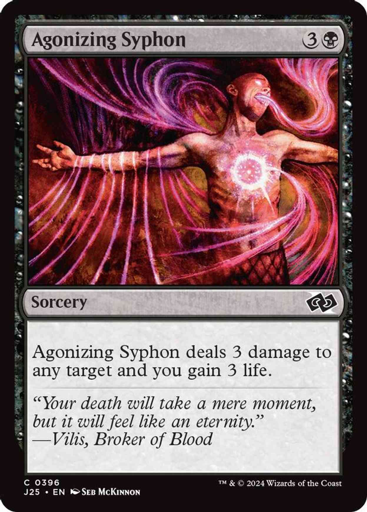 Agonizing Syphon magic card front