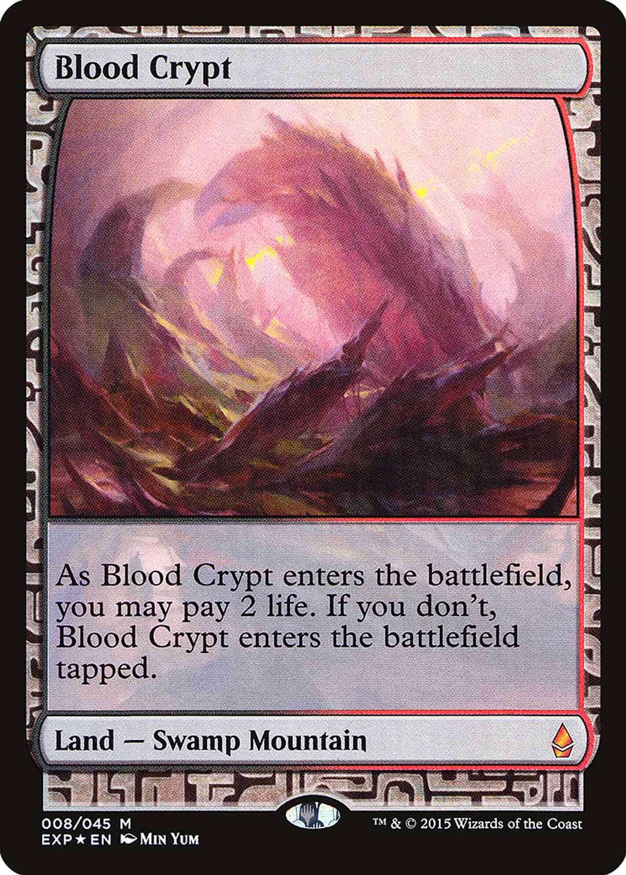 Blood Crypt magic card front