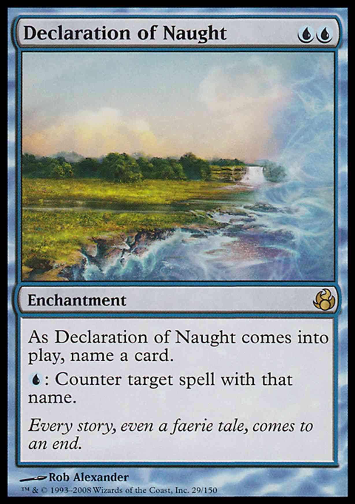 Declaration of Naught magic card front