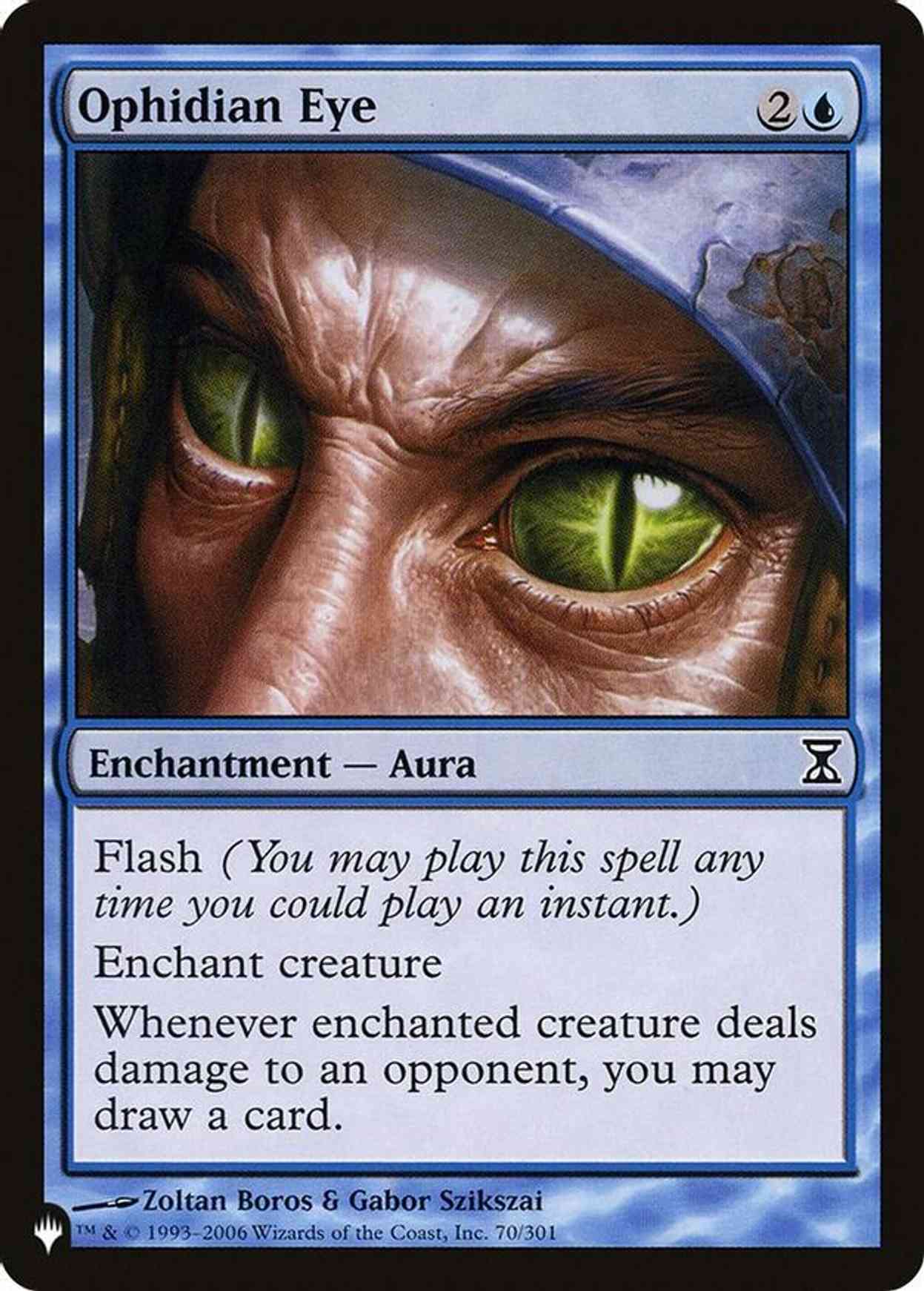 Ophidian Eye magic card front