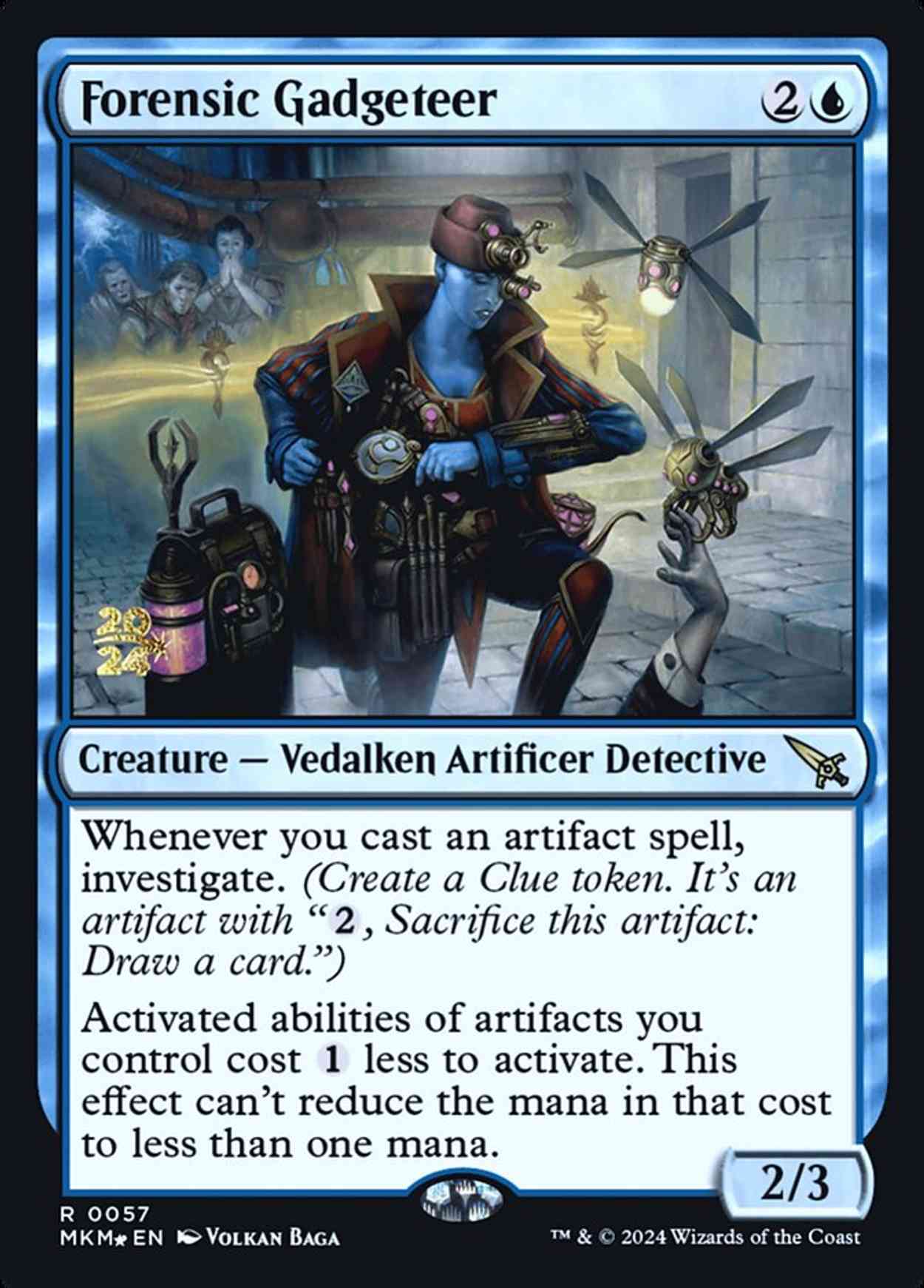 Forensic Gadgeteer magic card front