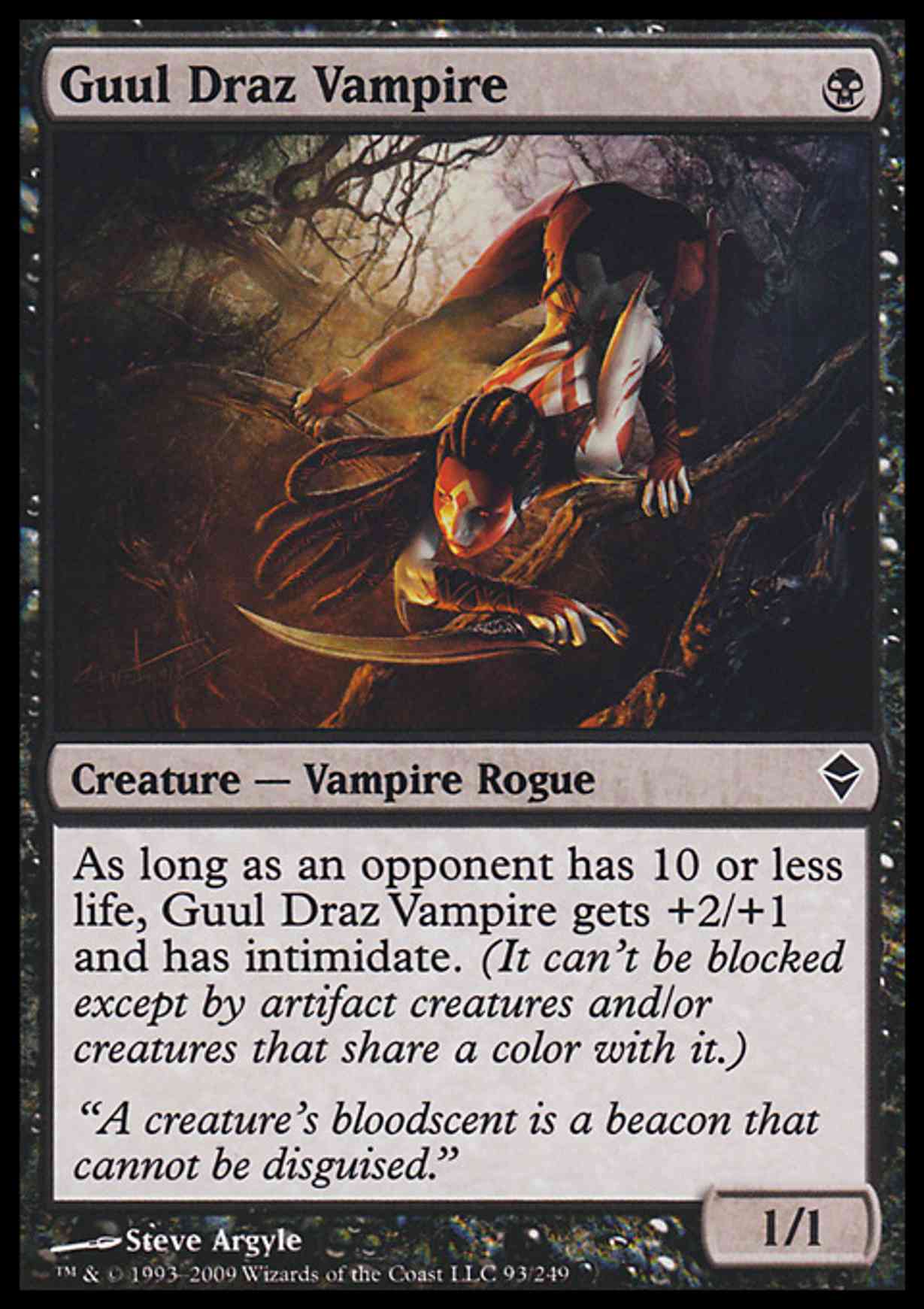 Guul Draz Vampire magic card front