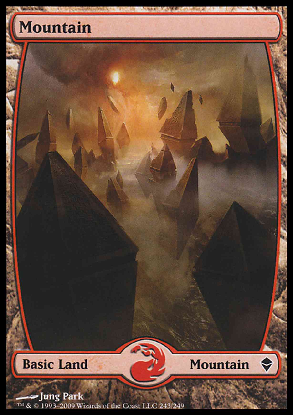 Mountain (243) - Full Art magic card front