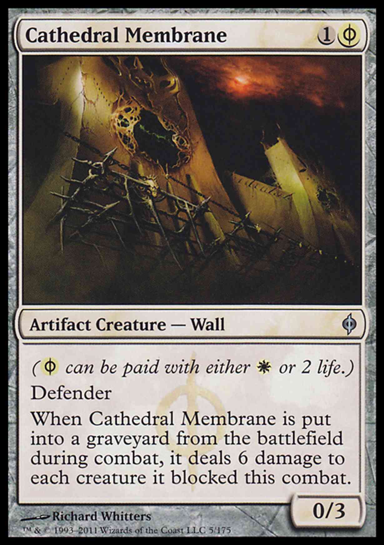 Cathedral Membrane magic card front