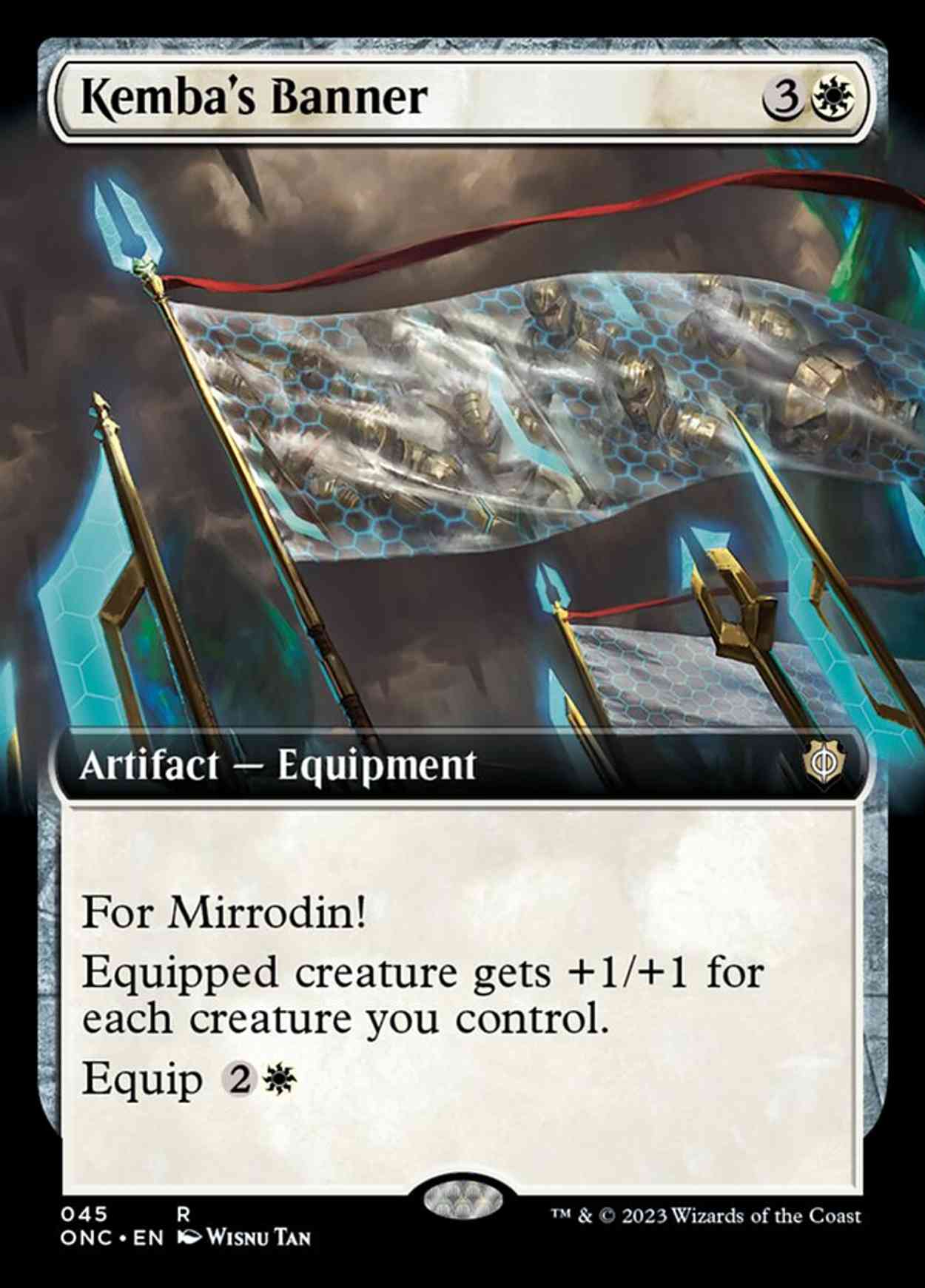 Kemba's Banner (Extended Art) magic card front