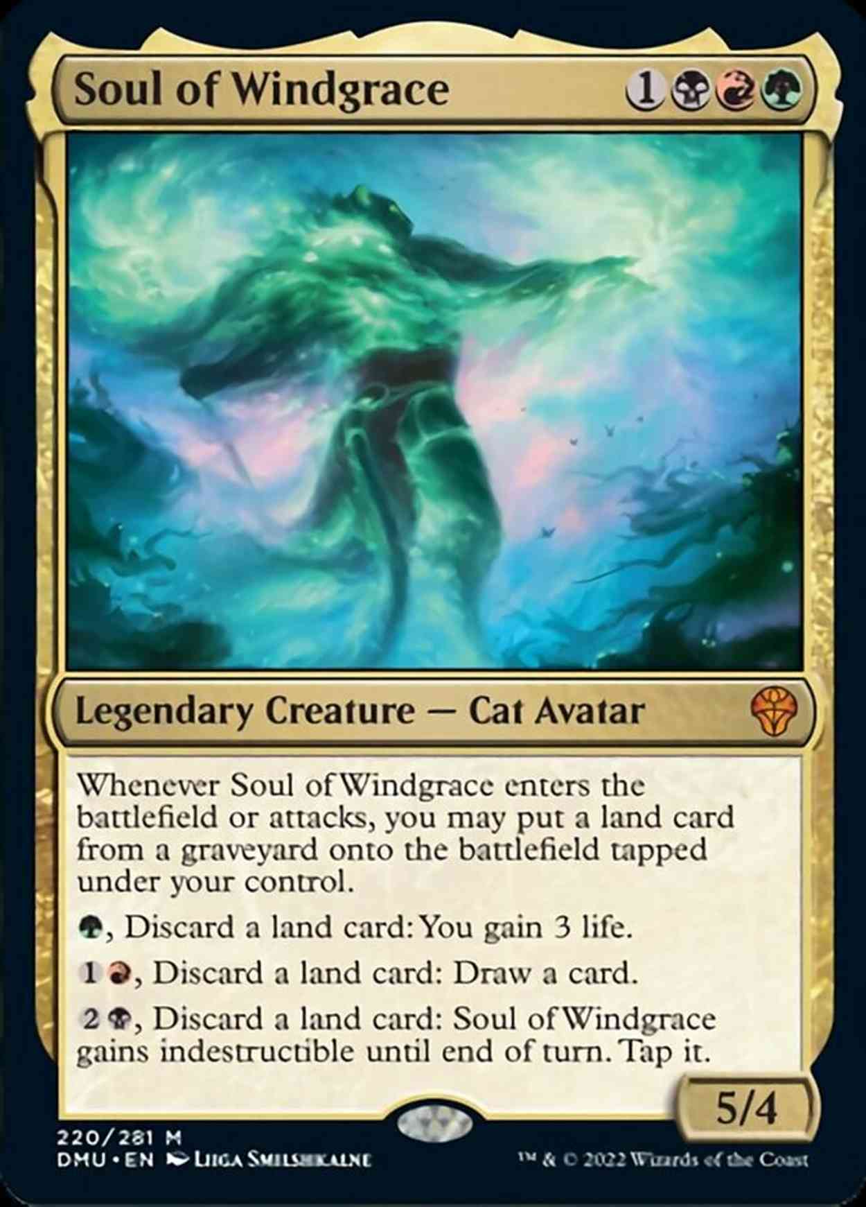 Soul of Windgrace magic card front