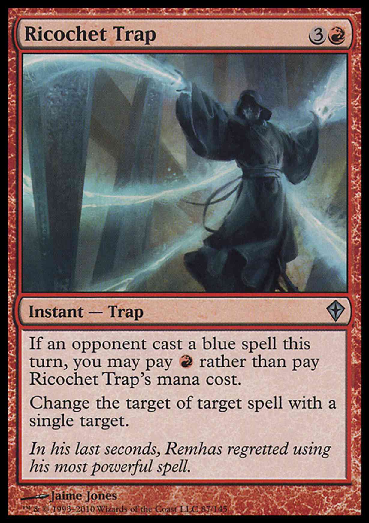Ricochet Trap magic card front