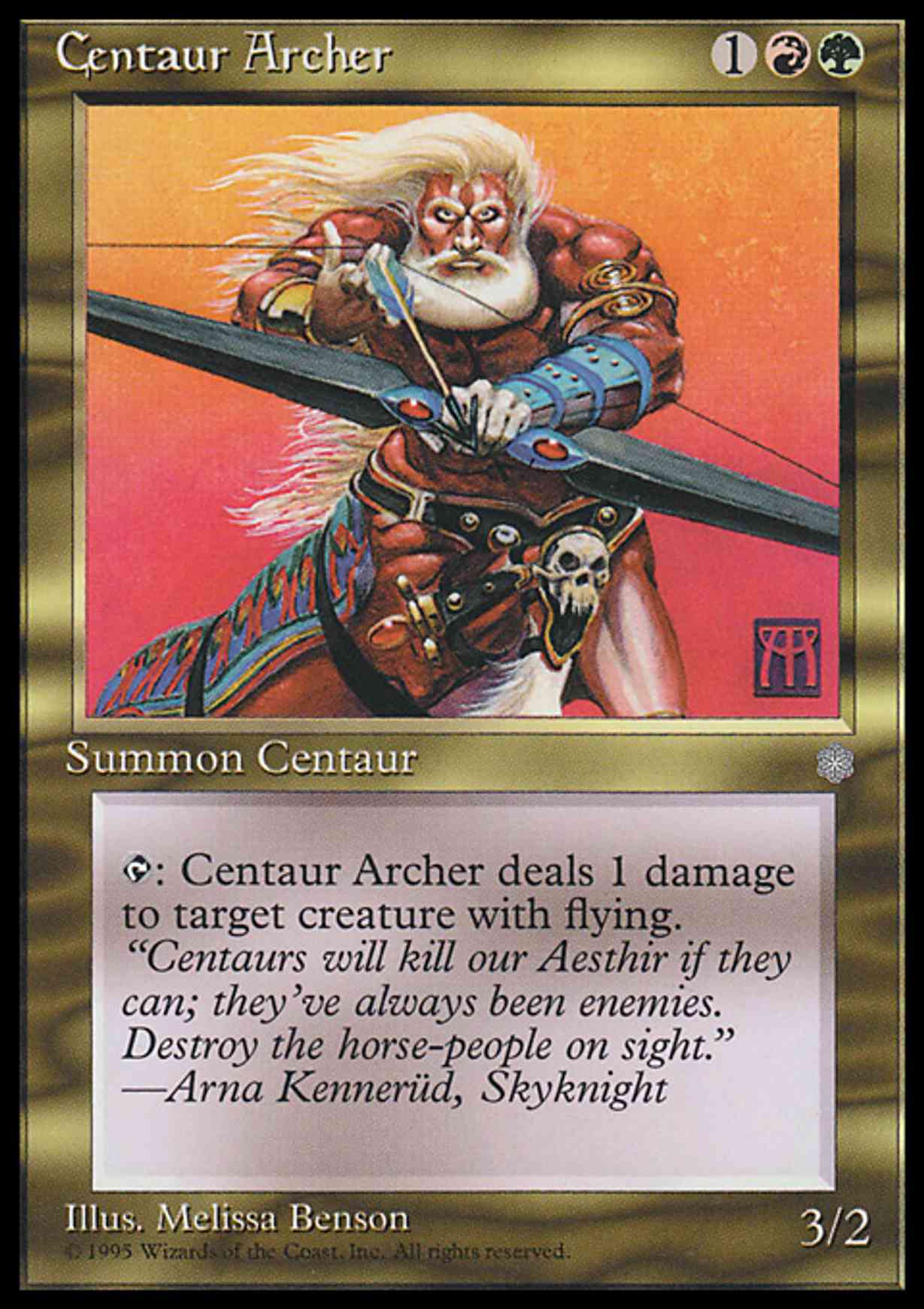 Centaur Archer magic card front