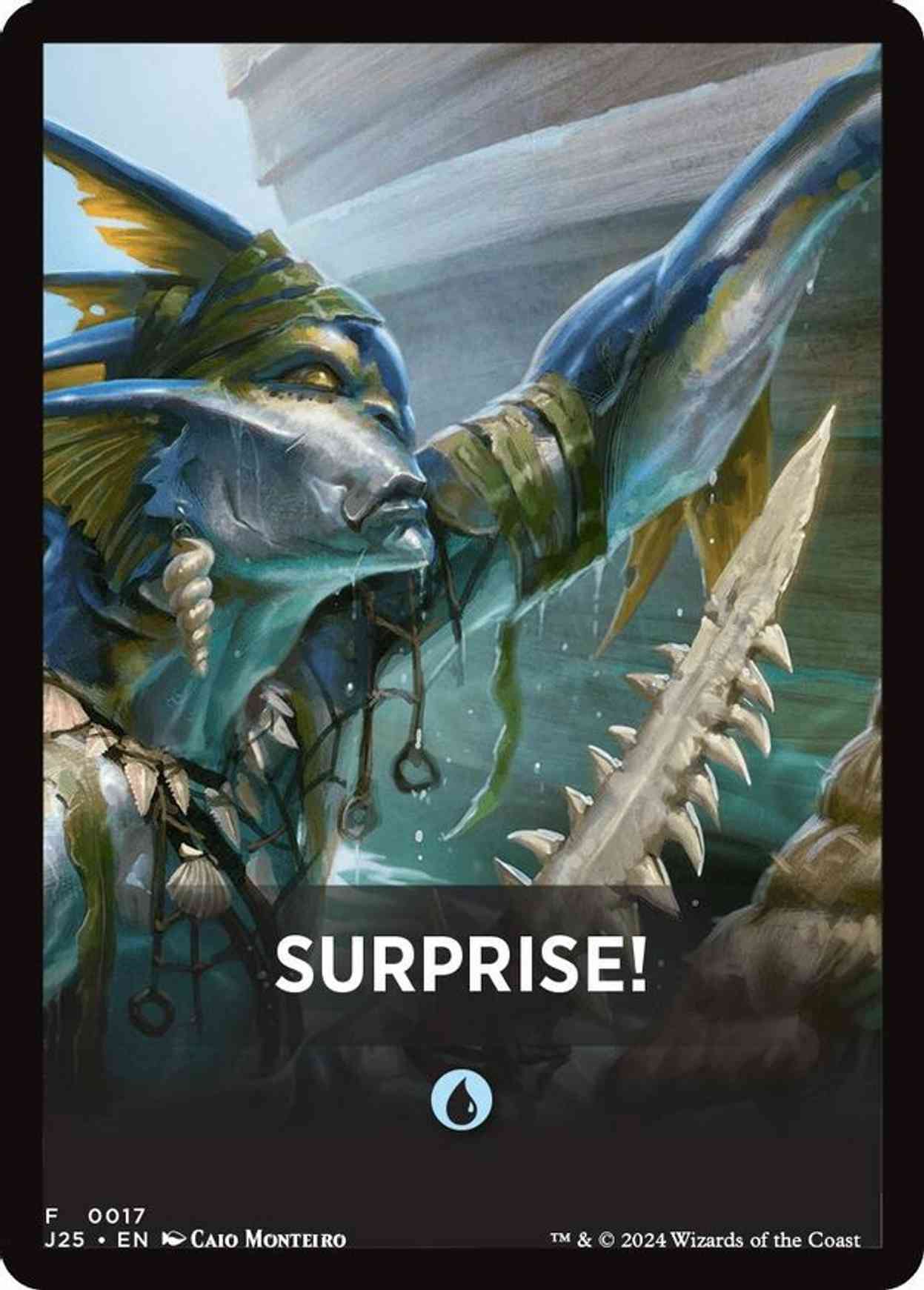 Surprise! Theme Card magic card front