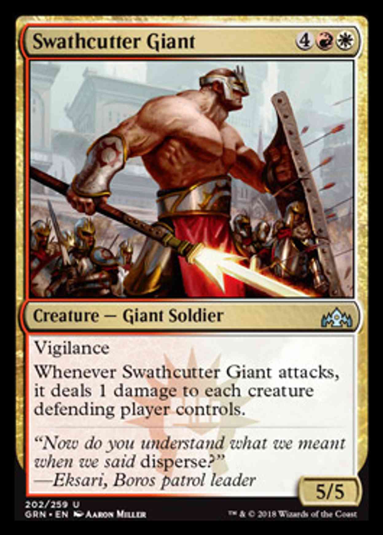 Swathcutter Giant magic card front