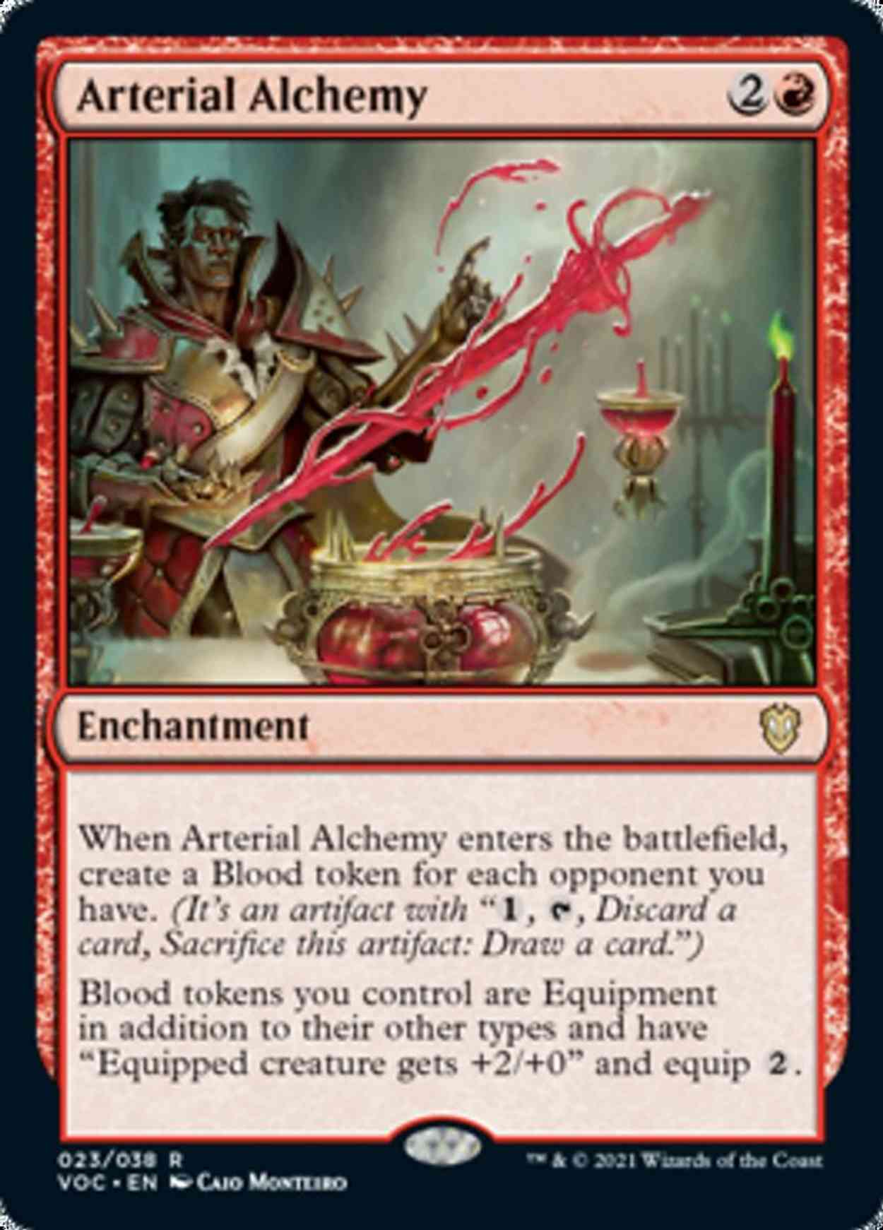 Arterial Alchemy magic card front