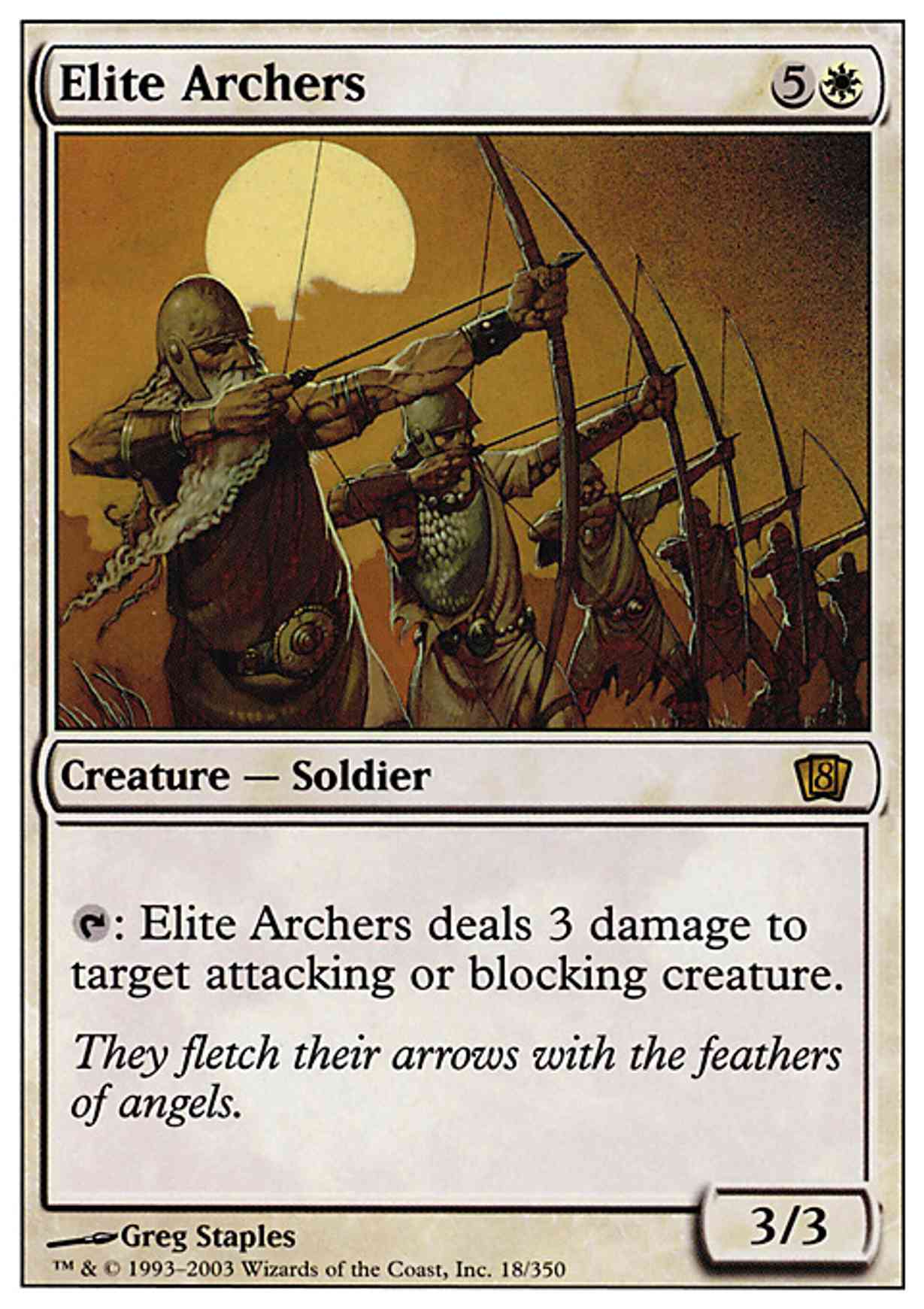Elite Archers magic card front