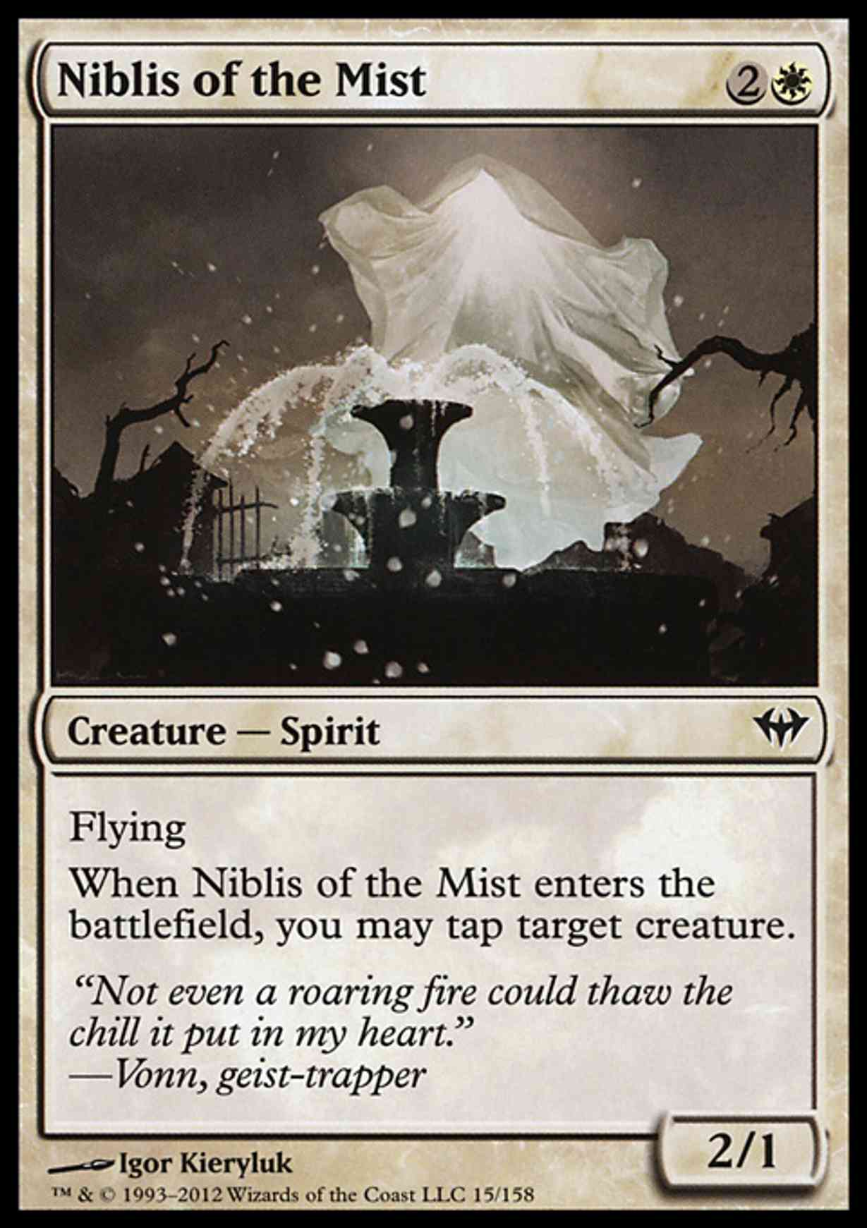 Niblis of the Mist magic card front
