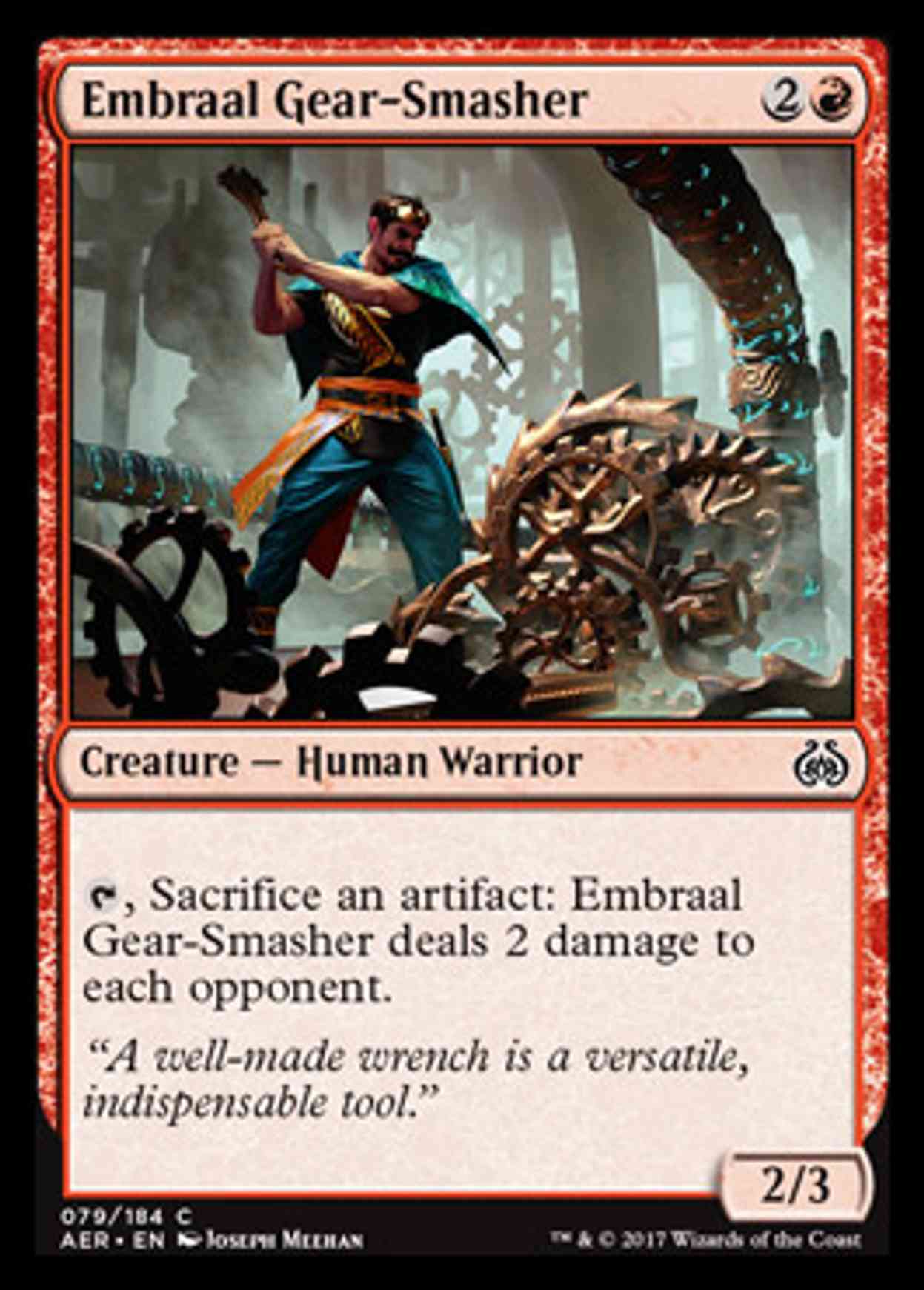 Embraal Gear-Smasher magic card front