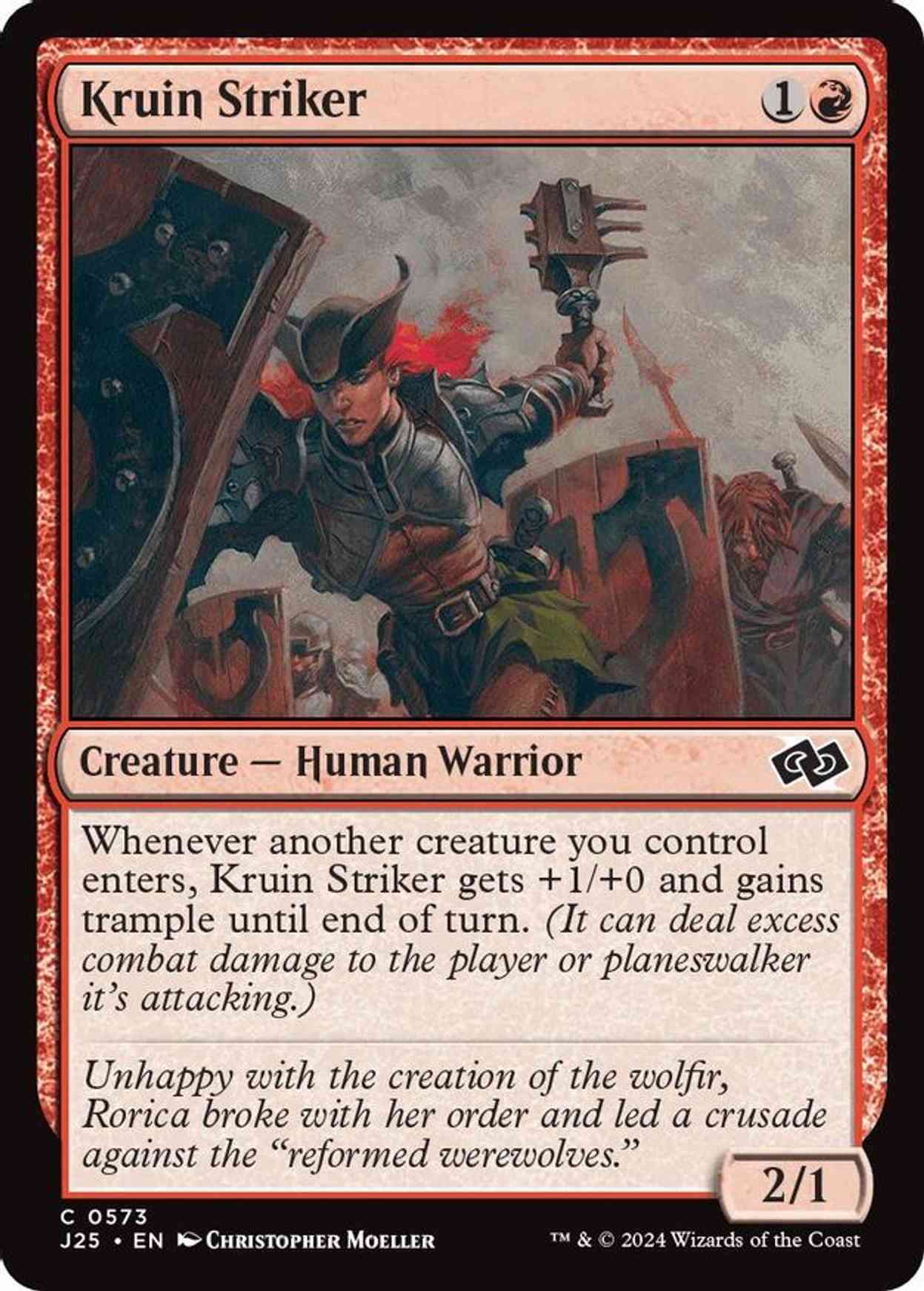 Kruin Striker magic card front