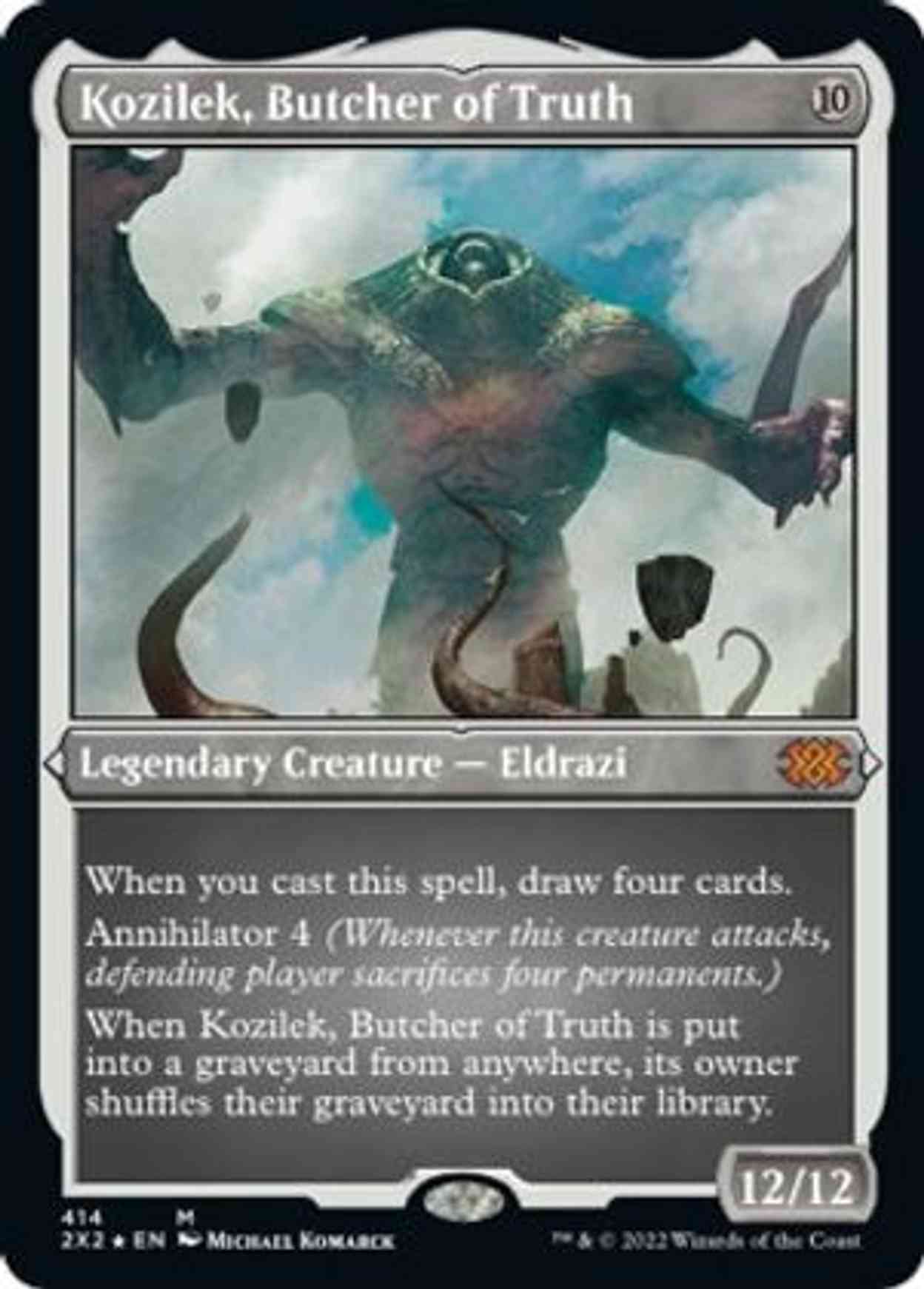 Kozilek, Butcher of Truth (Foil Etched) magic card front